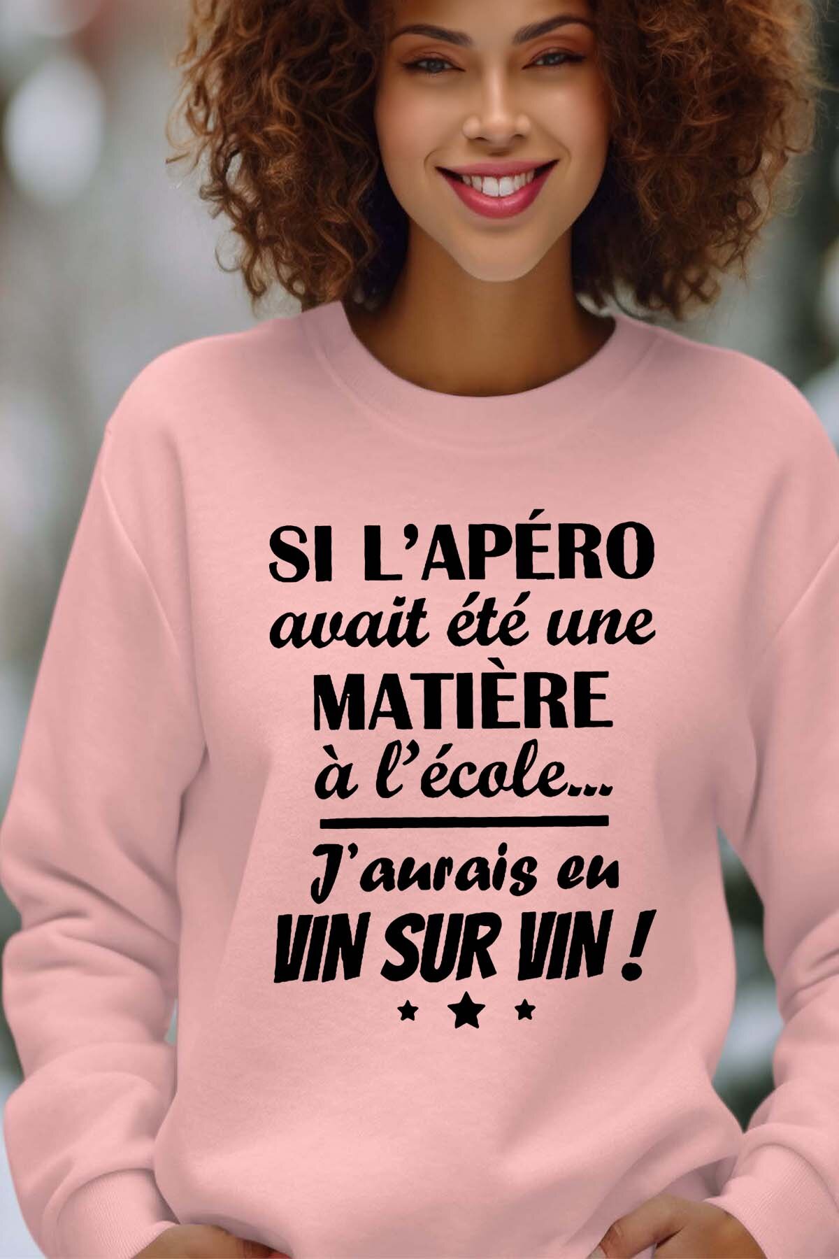 Wholesaler I.A.L.D FRANCE - Passion Apéro - Crewneck sweatshirt Woman