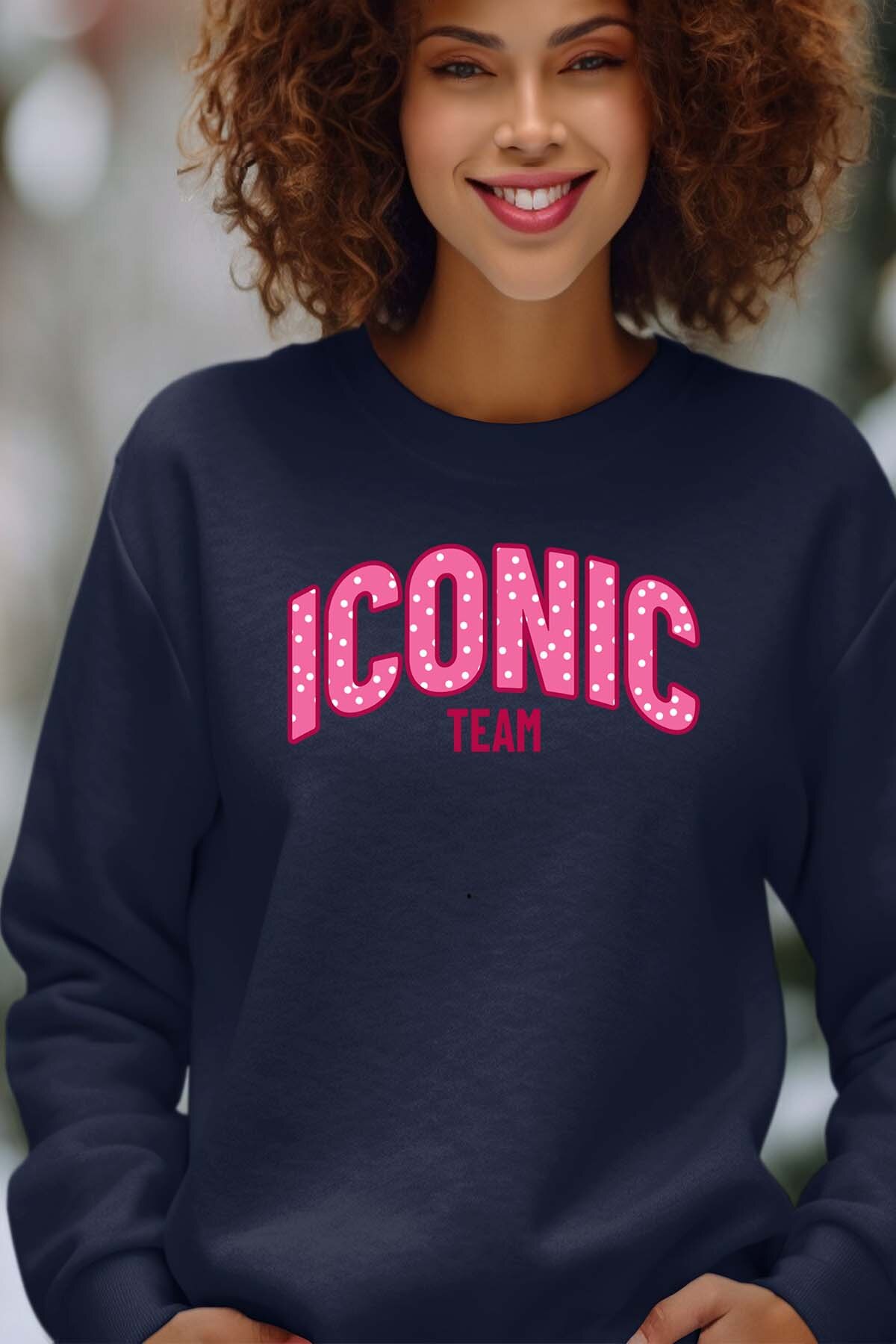 Mayorista I.A.L.D FRANCE - ICÓNICO EQUIPO K - Sudadera con cuello redondo Mujer