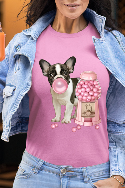 Grossiste I.A.L.D FRANCE - Tshirt Femme Col Rond | Dog gum Grossiste I.A.L.D FRANCE - Tshirt Femme Col Rond | Dog gum