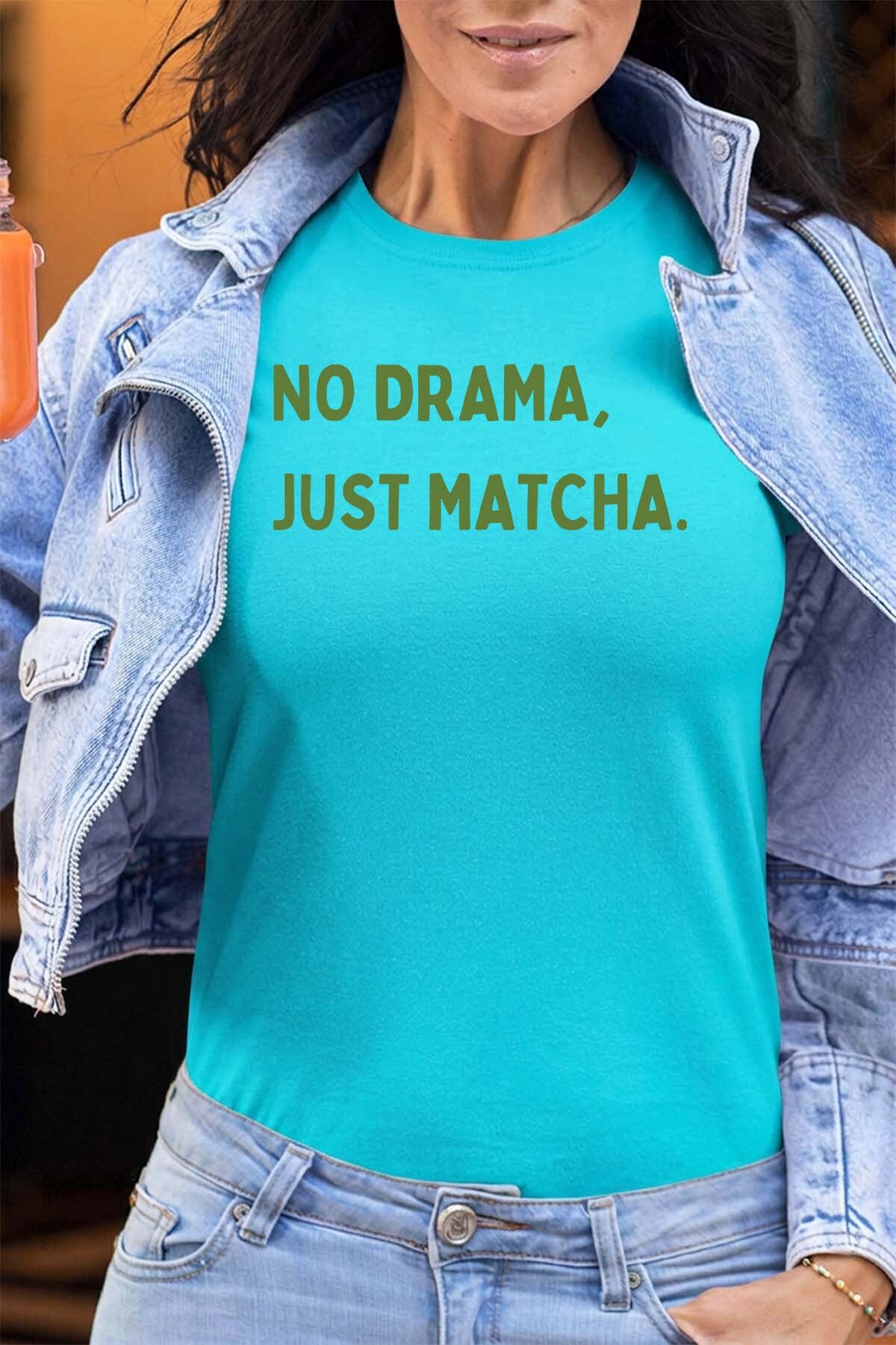 Mayorista I.A.L.D FRANCE - Sin drama solo matcha - Camiseta Mujer