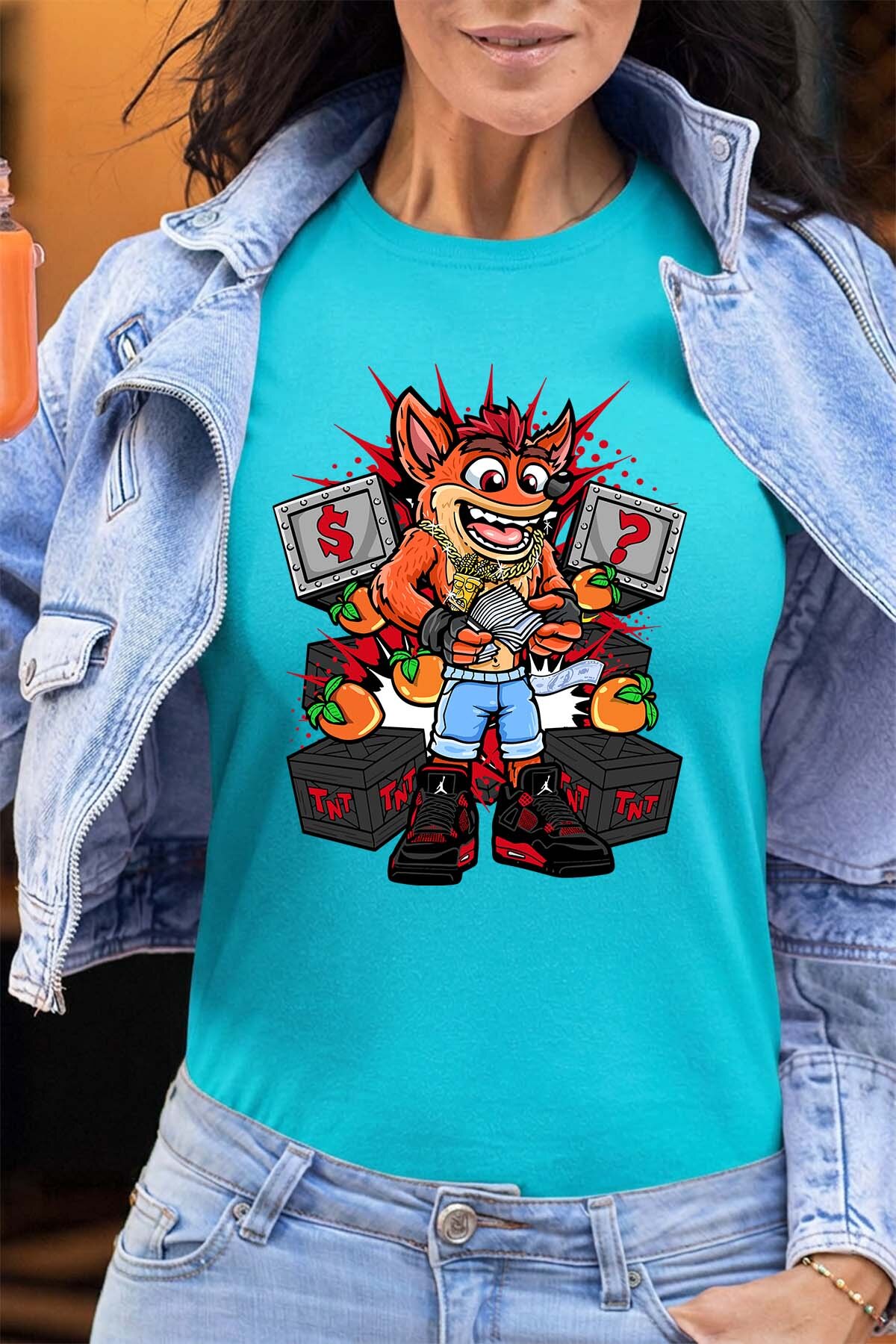 Grossiste I.A.L.D FRANCE - Crash Capital - T-shirt Femme
