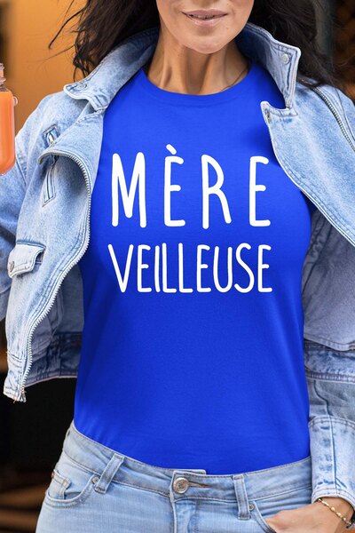 Grossiste I.A.L.D FRANCE - Mom Veilleuse - T-shirt Femme Grossiste I.A.L.D FRANCE - Mom Veilleuse - T-shirt Femme