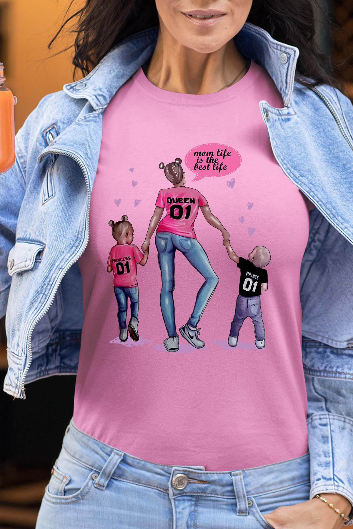 Großhändler I.A.L.D FRANCE - Mutter Leben - Frauen t -Shirt