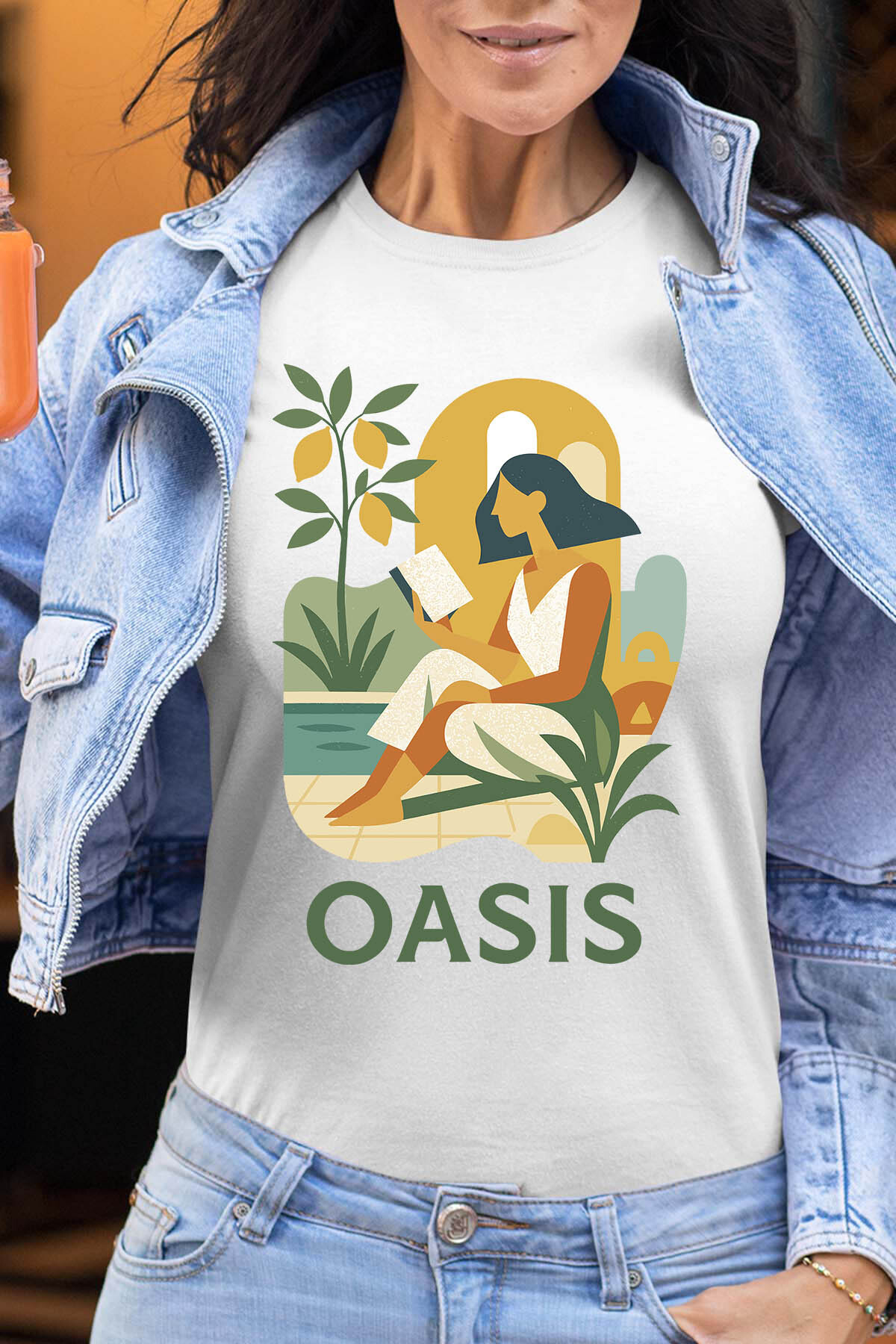 Großhändler I.A.L.D FRANCE - Oasis - Frauen t -Shirt