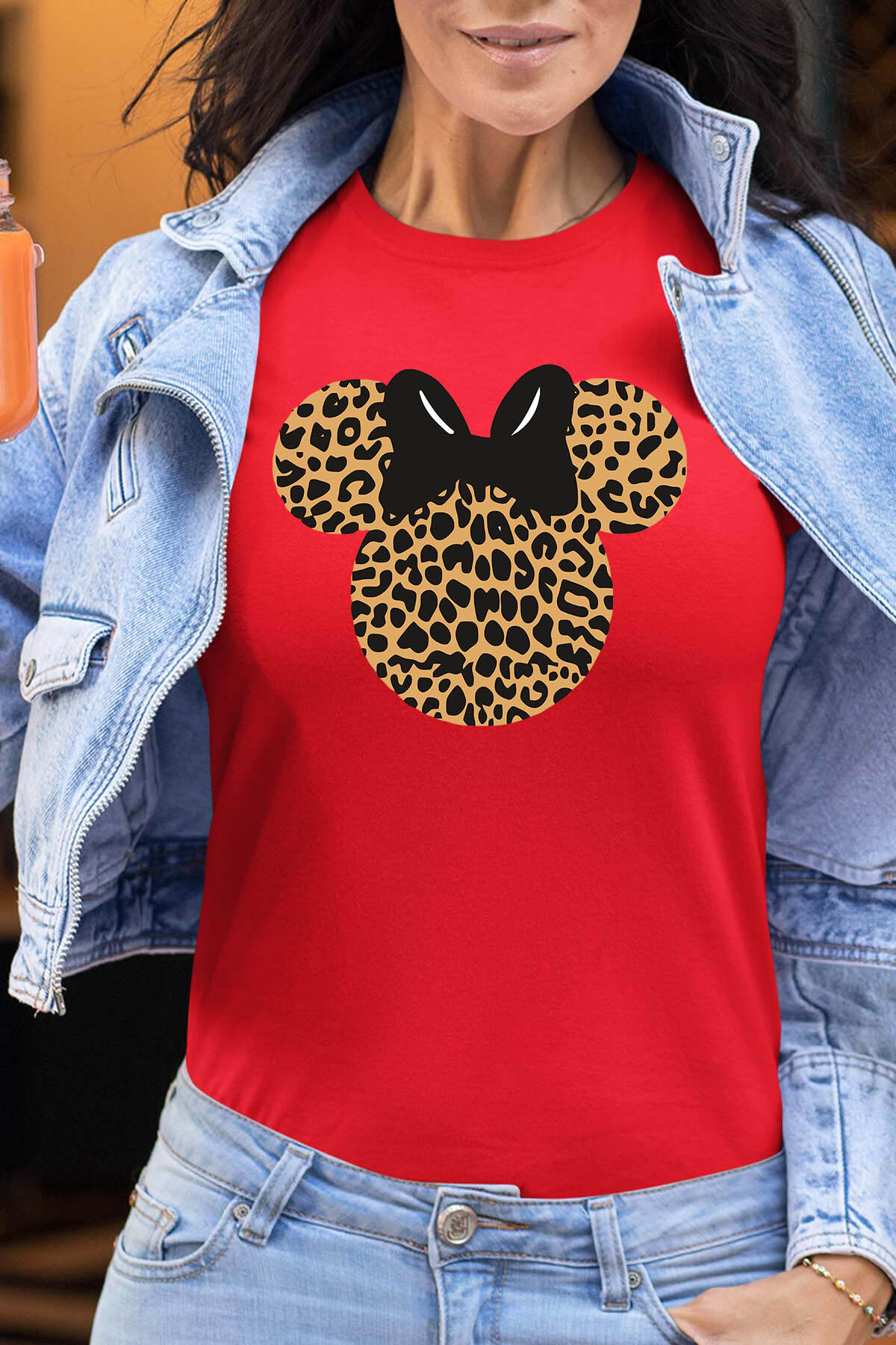 Großhändler I.A.L.D FRANCE - Leopard Knot - Frauen t -Shirt