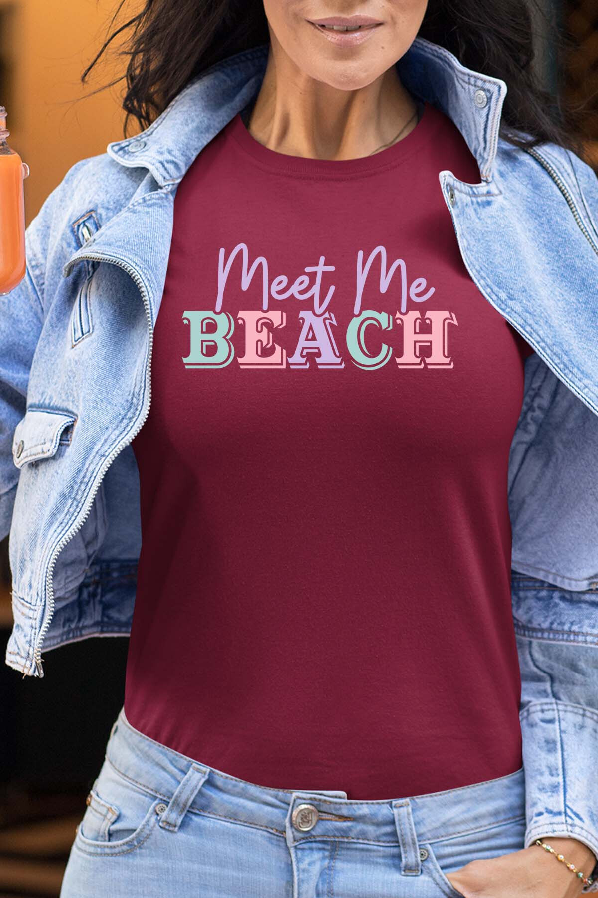 Großhändler I.A.L.D FRANCE - Treffen Sie mich am Strand - Damen T-Shirt