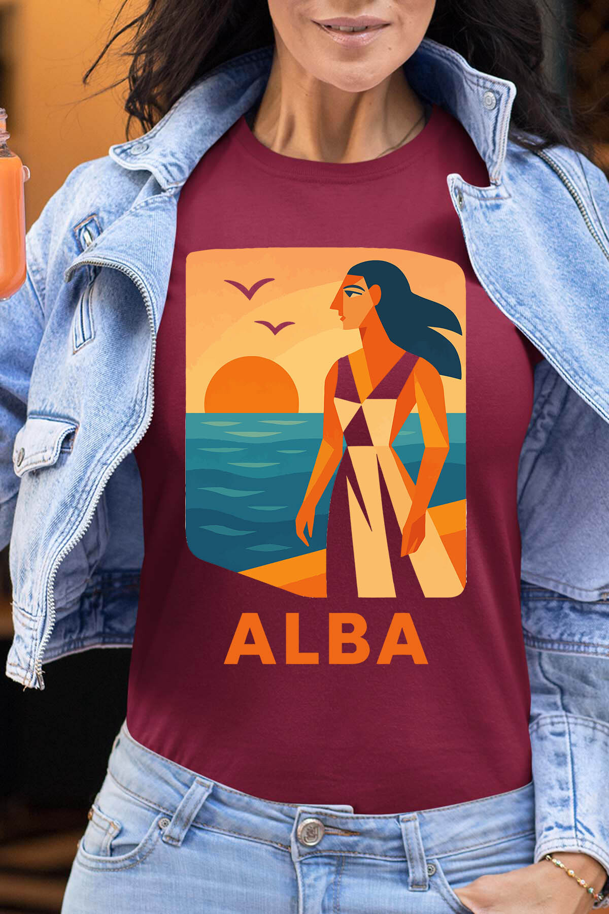 Großhändler I.A.L.D FRANCE - Alba - Frauen t -Shirt
