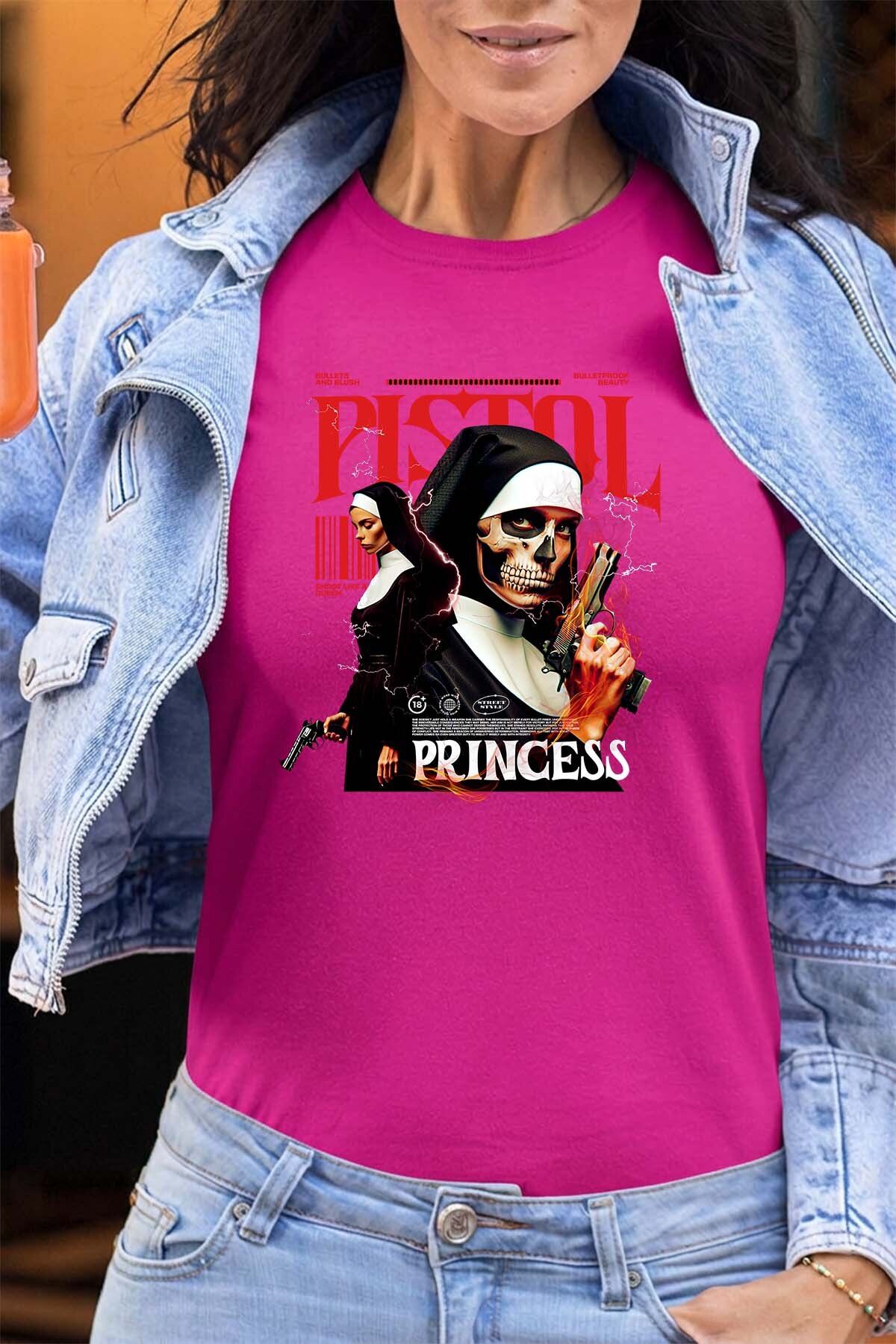 Wholesaler I.A.L.D FRANCE - Pistol Princess - Tee Woman
