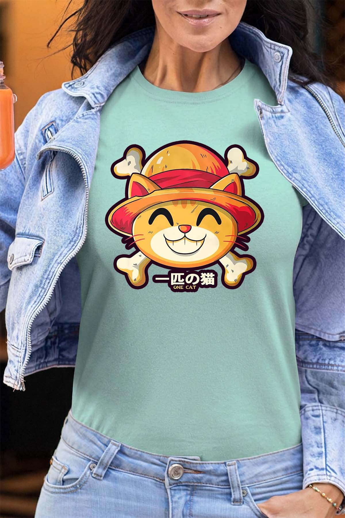 Großhändler I.A.L.D FRANCE - One Lucky Cat - Damen T-Shirt