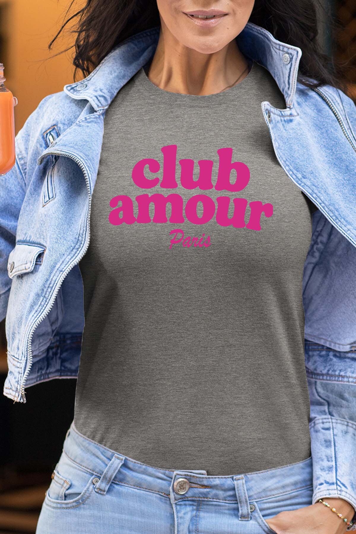 Mayorista I.A.L.D FRANCE - Club amor P - Camiseta Mujer