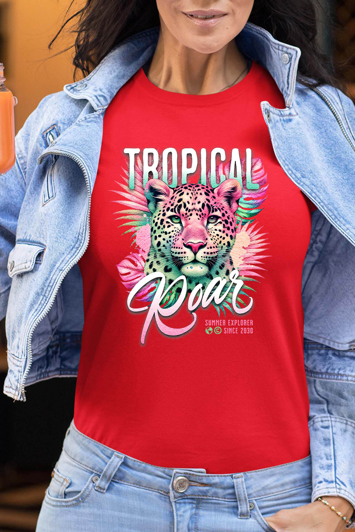 Großhändler I.A.L.D FRANCE - Tropisches Brüllen - Frauen t -Shirt