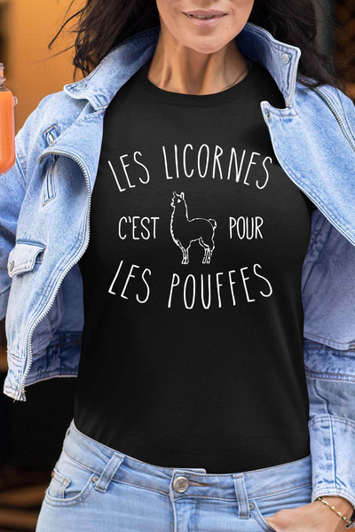 Grossiste I.A.L.D FRANCE - licornes pouffes - T-shirt Femme Grossiste I.A.L.D FRANCE - licornes pouffes - T-shirt Femme
