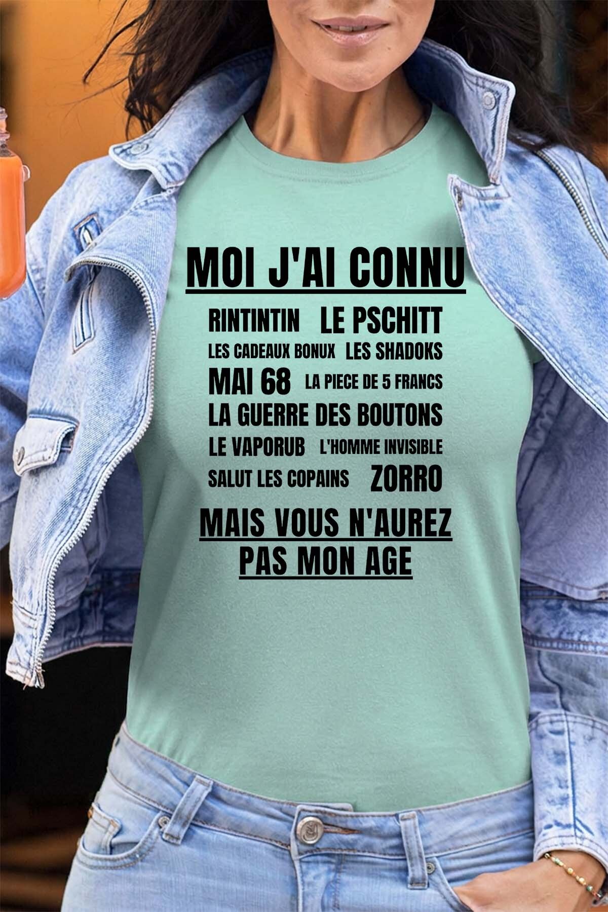 Großhändler I.A.L.D FRANCE - Vintage-Generation - Damen T-Shirt