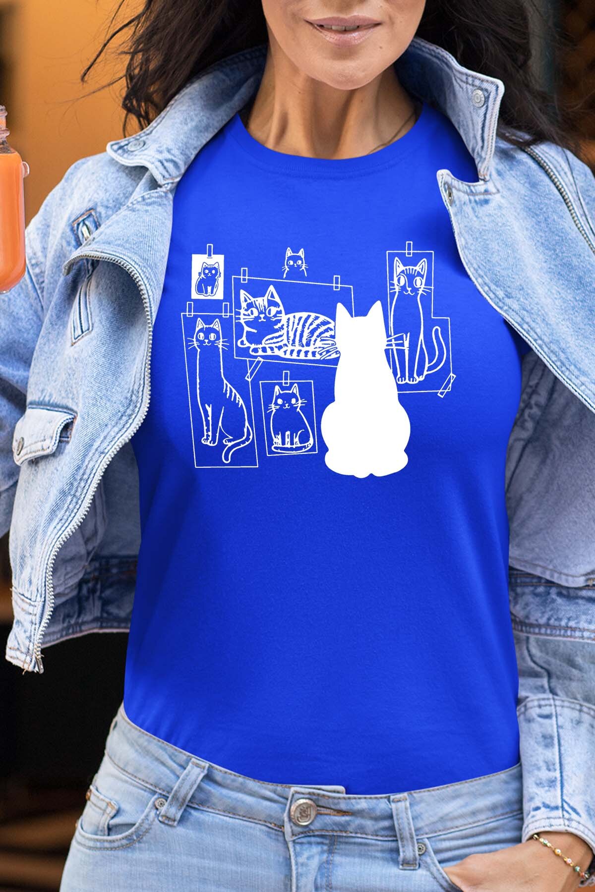 Wholesaler I.A.L.D FRANCE - Cats frames - Tee Woman