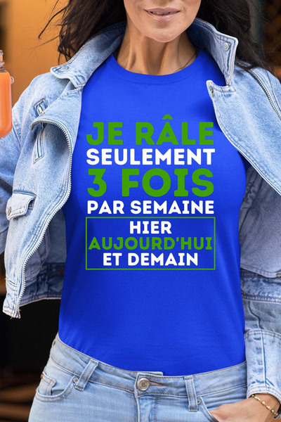 Grossiste I.A.L.D FRANCE - rale trois BLANC - T-shirt Femme Grossiste I.A.L.D FRANCE - rale trois BLANC - T-shirt Femme