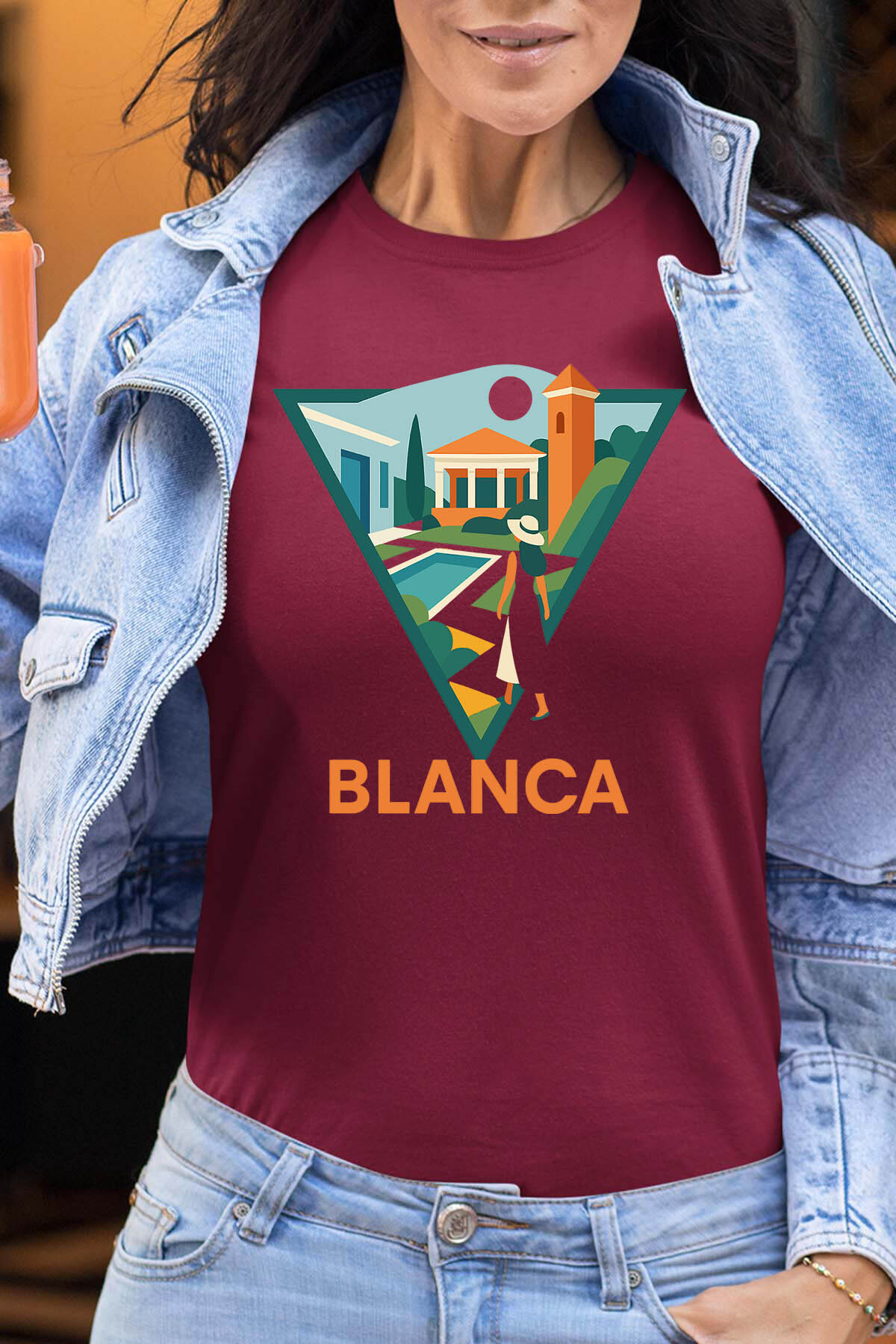 Großhändler I.A.L.D FRANCE - Blanca - Frauen t -Shirt