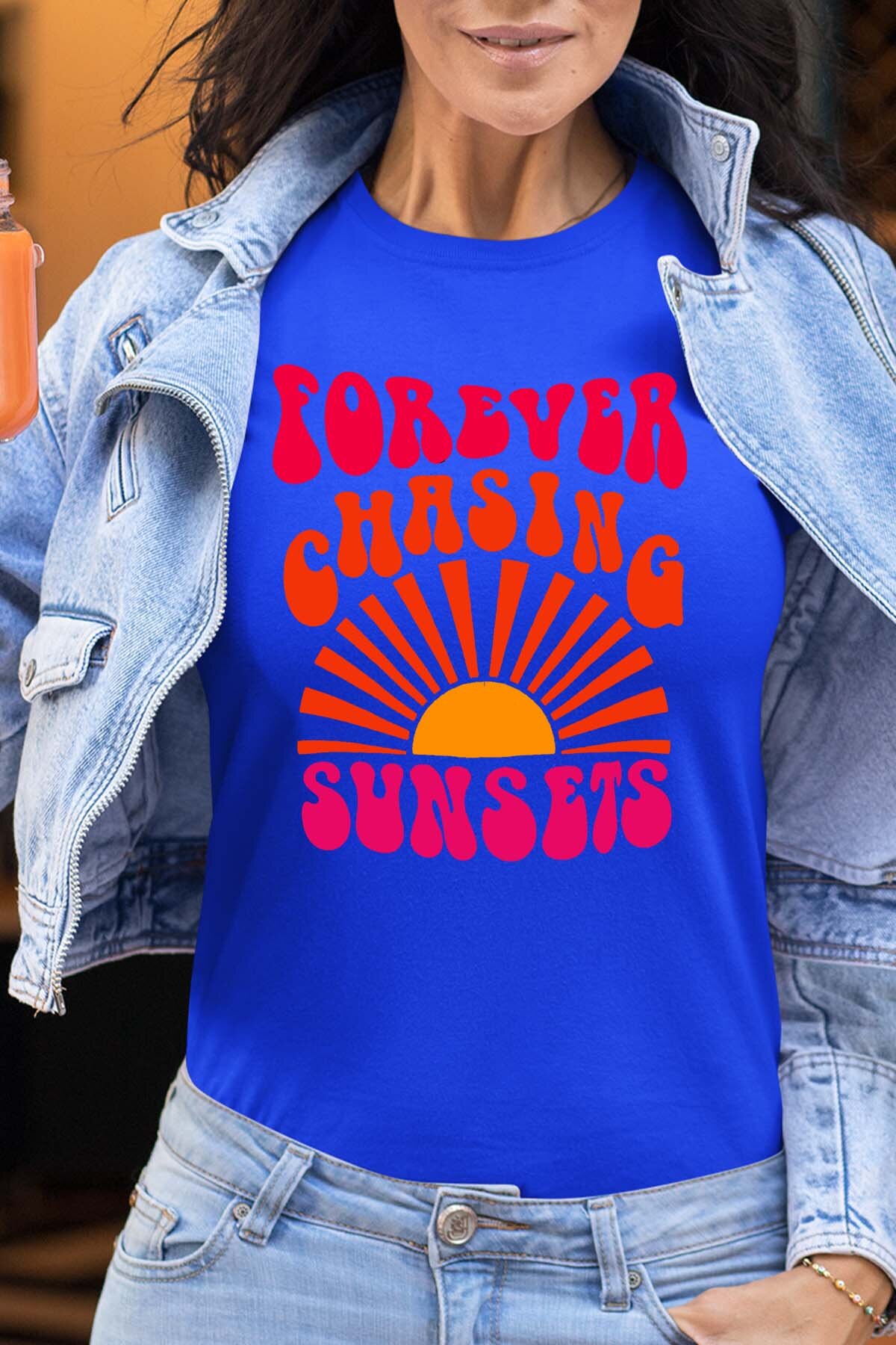Mayorista I.A.L.D FRANCE - Forever chasing sunset - Camiseta Mujer