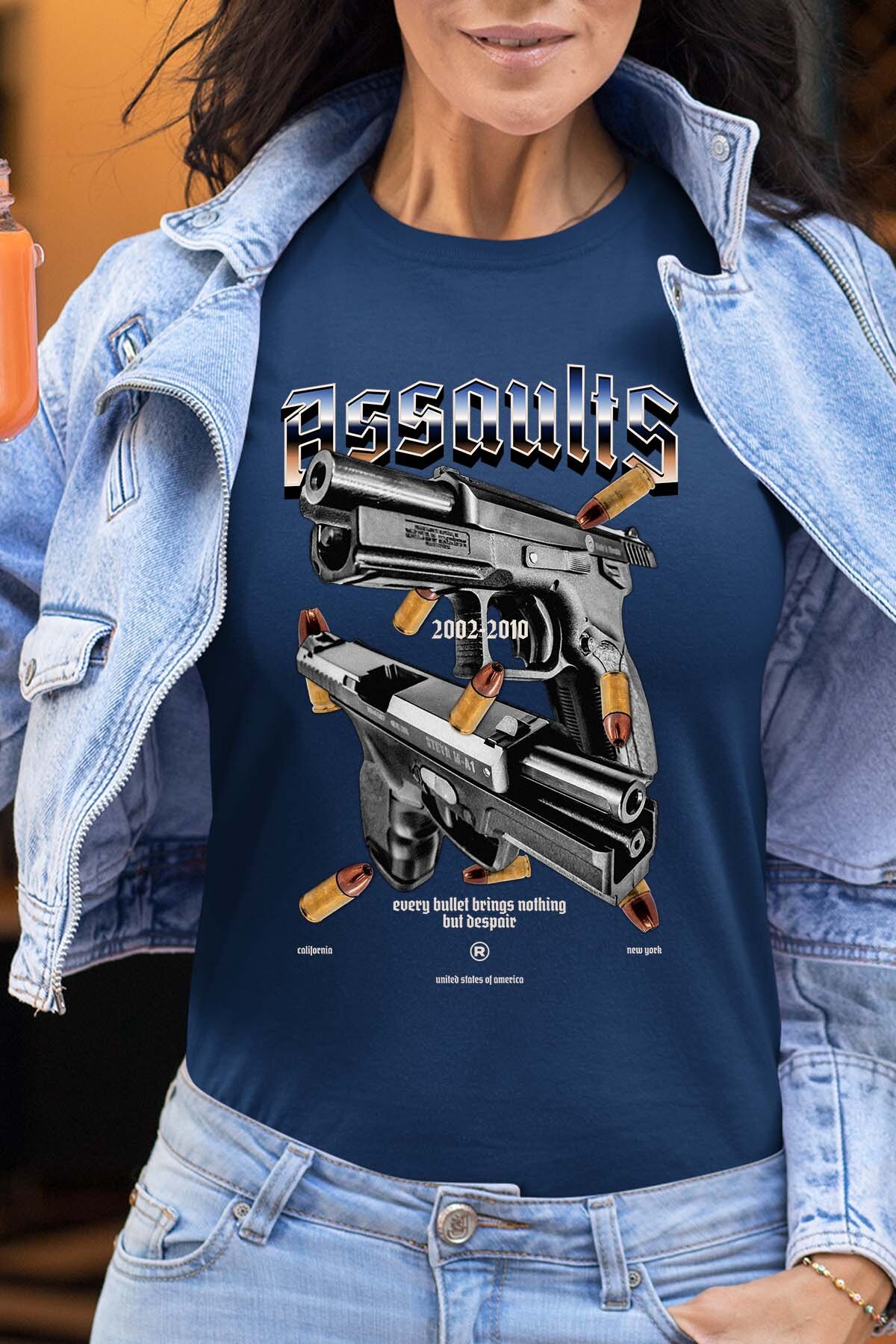Wholesaler I.A.L.D FRANCE - Gun Graphic - Tee Woman