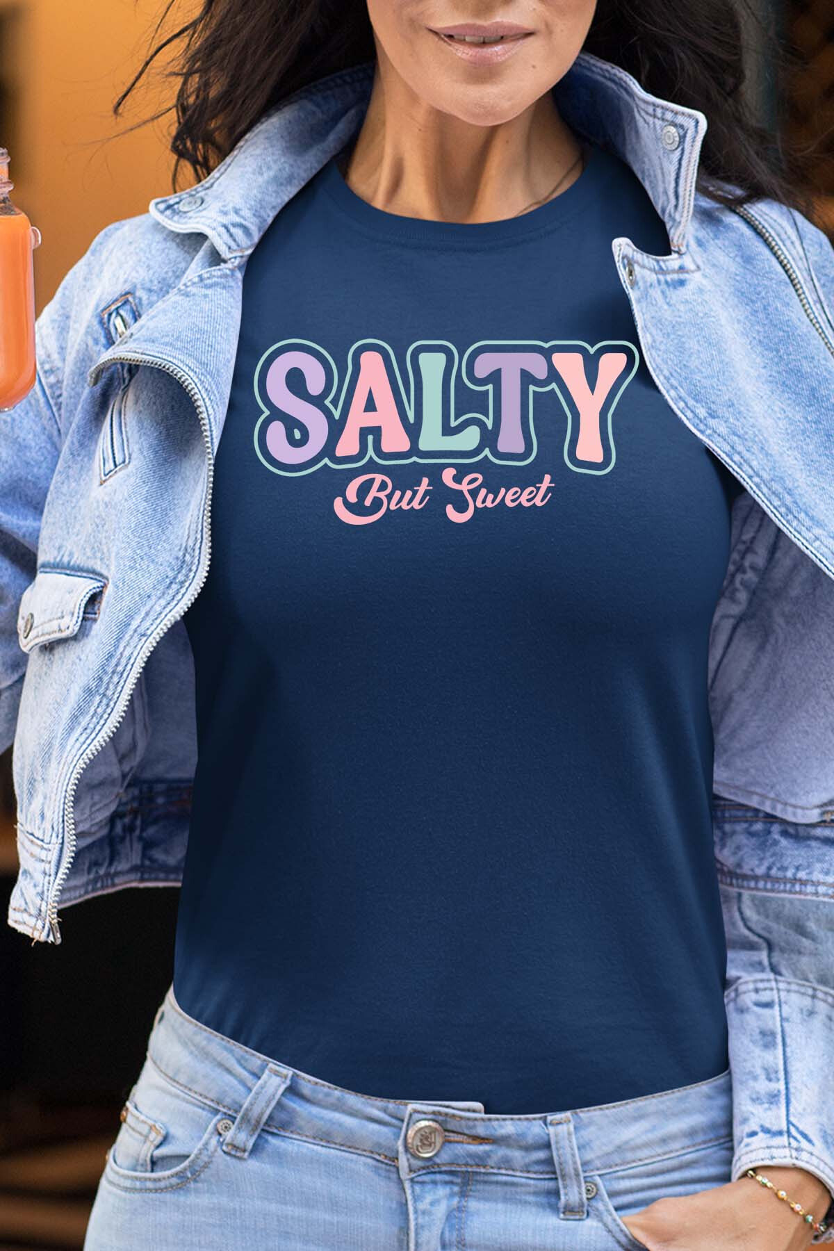 Großhändler I.A.L.D FRANCE - Salzig aber süß - T-Shirt Damen