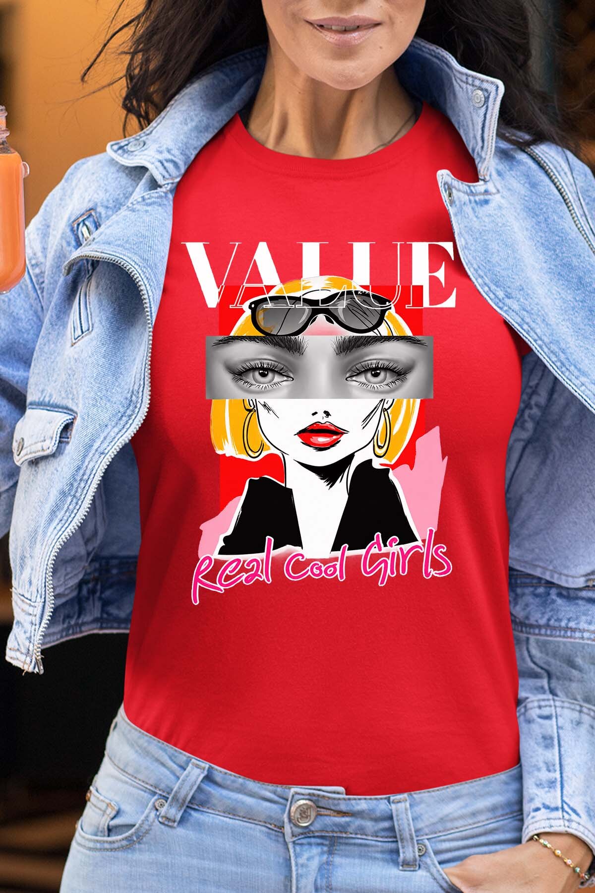 Grossiste I.A.L.D FRANCE - Value Cool girl - T-shirt Femme