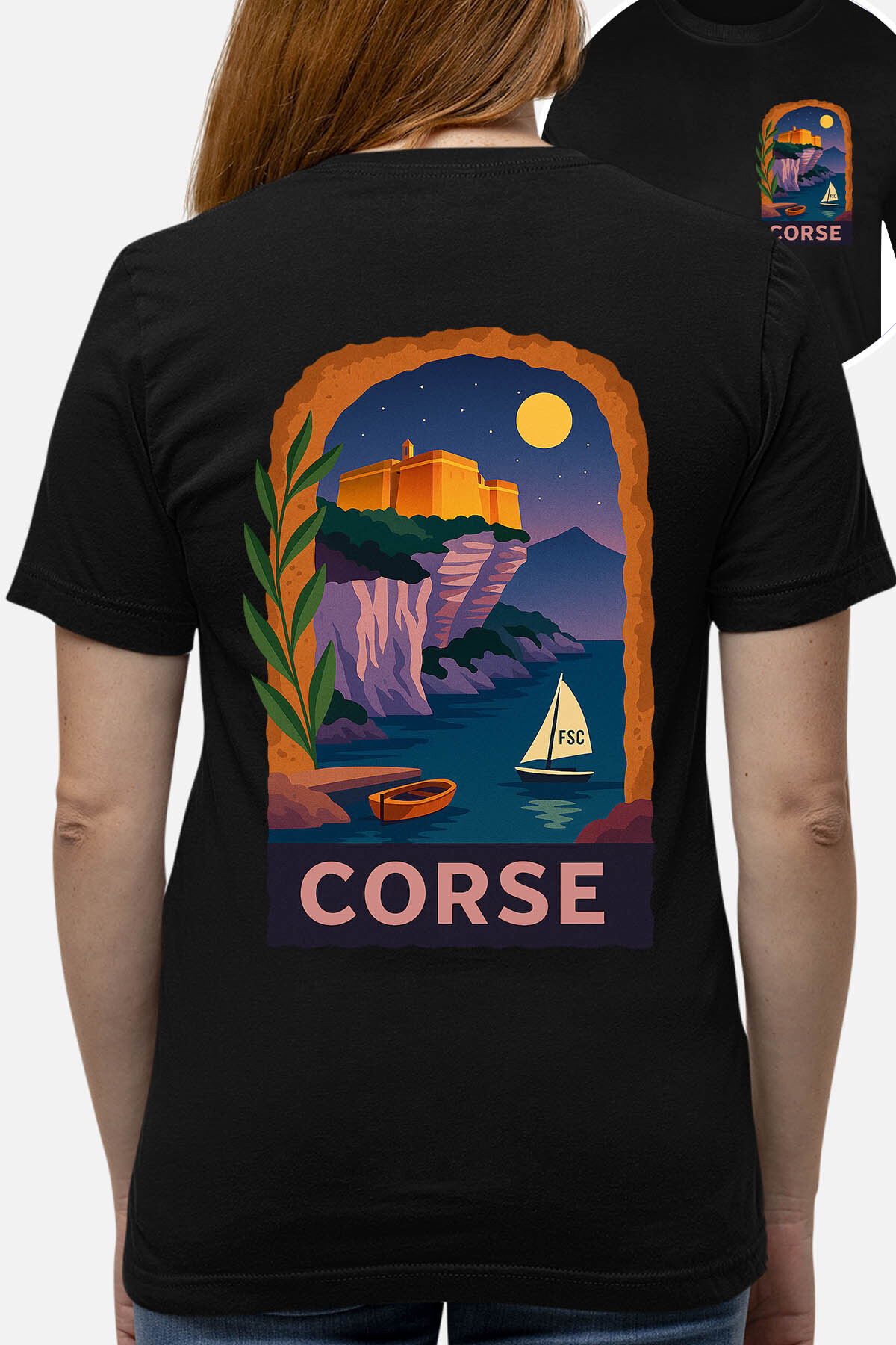 Grossista I.A.L.D FRANCE - CORSE PopVoyage - Maglietta da donna
