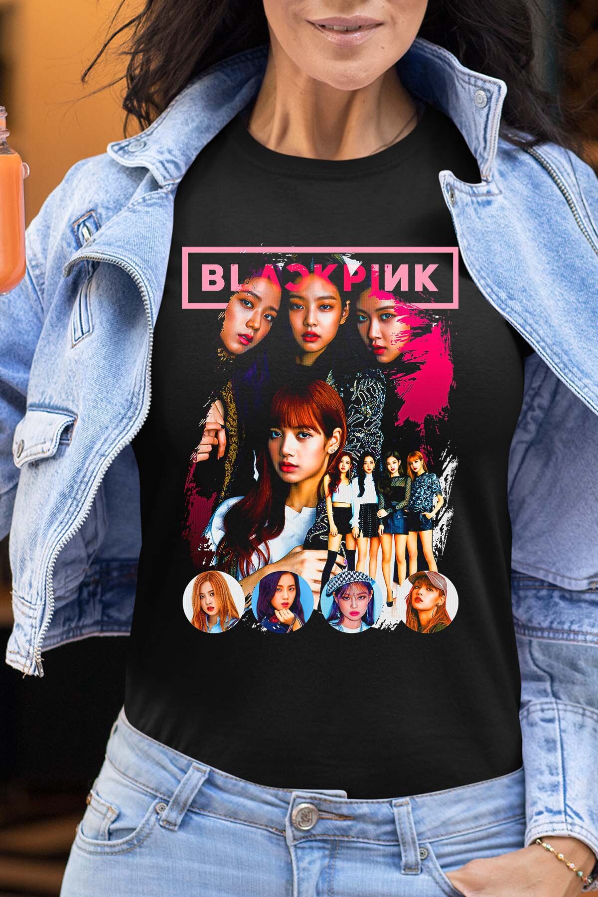 Grossiste I.A.L.D FRANCE - BLACKPINK Bootleg 04 - T-shirt Femme