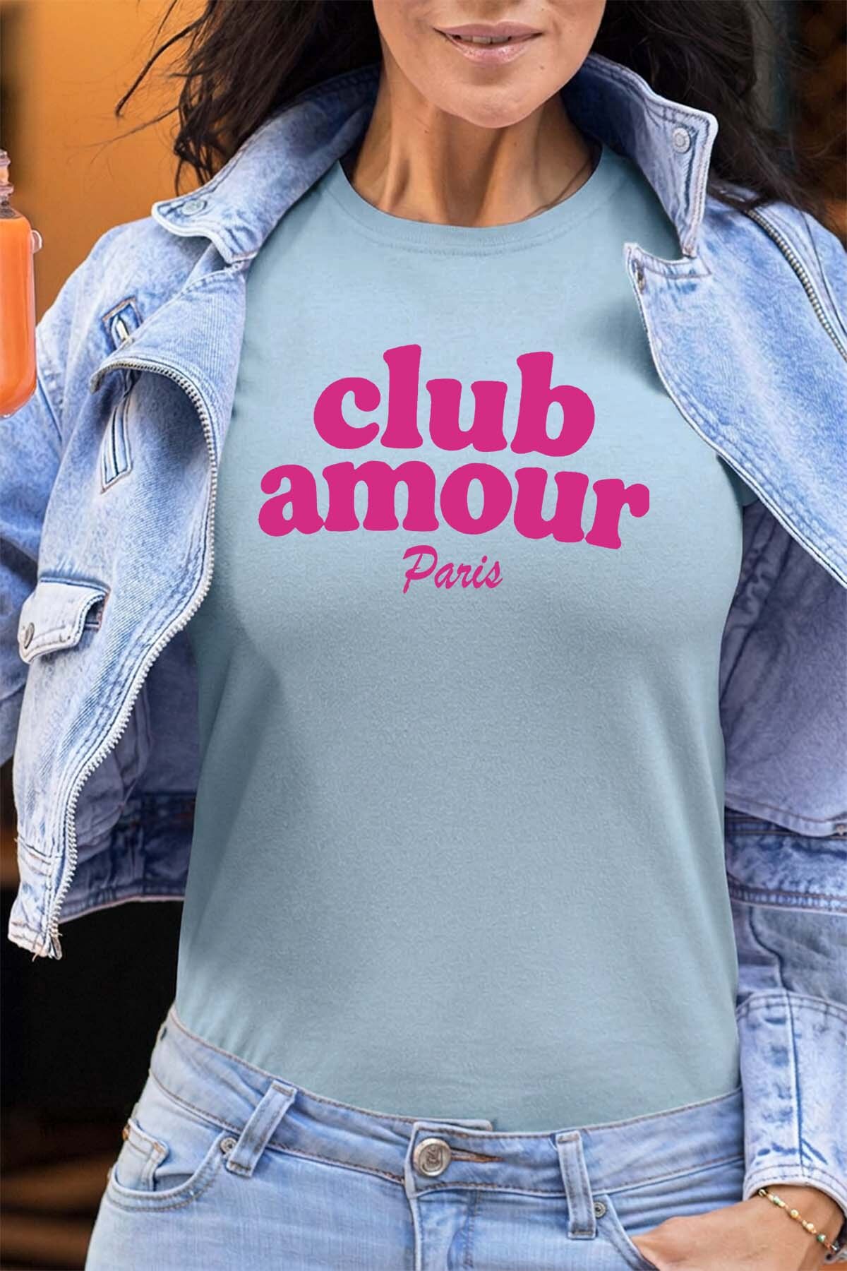 Mayorista I.A.L.D FRANCE - Club amour P - Camiseta Mujer
