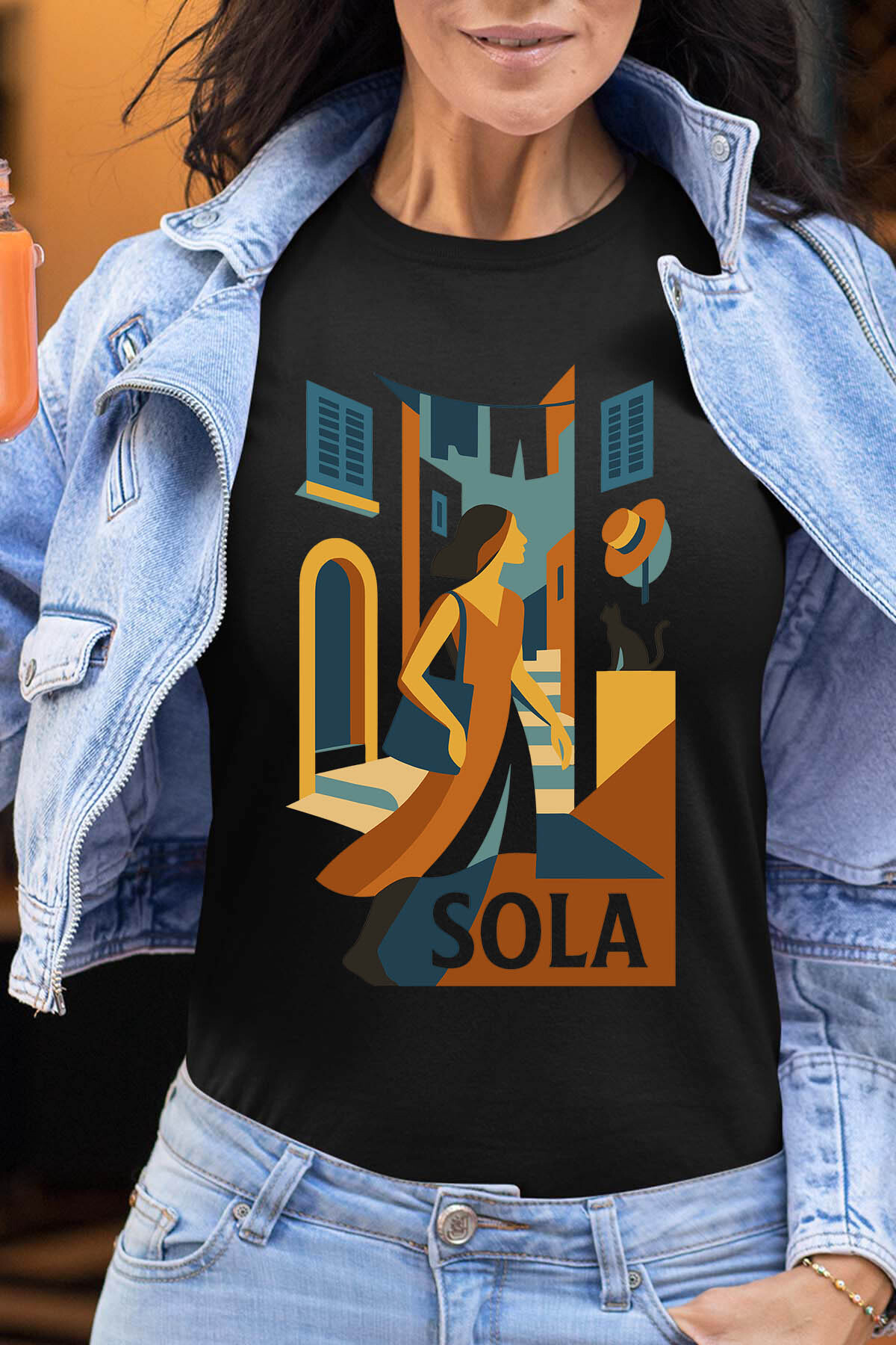 Großhändler I.A.L.D FRANCE - Sola - Frauen t -Shirt