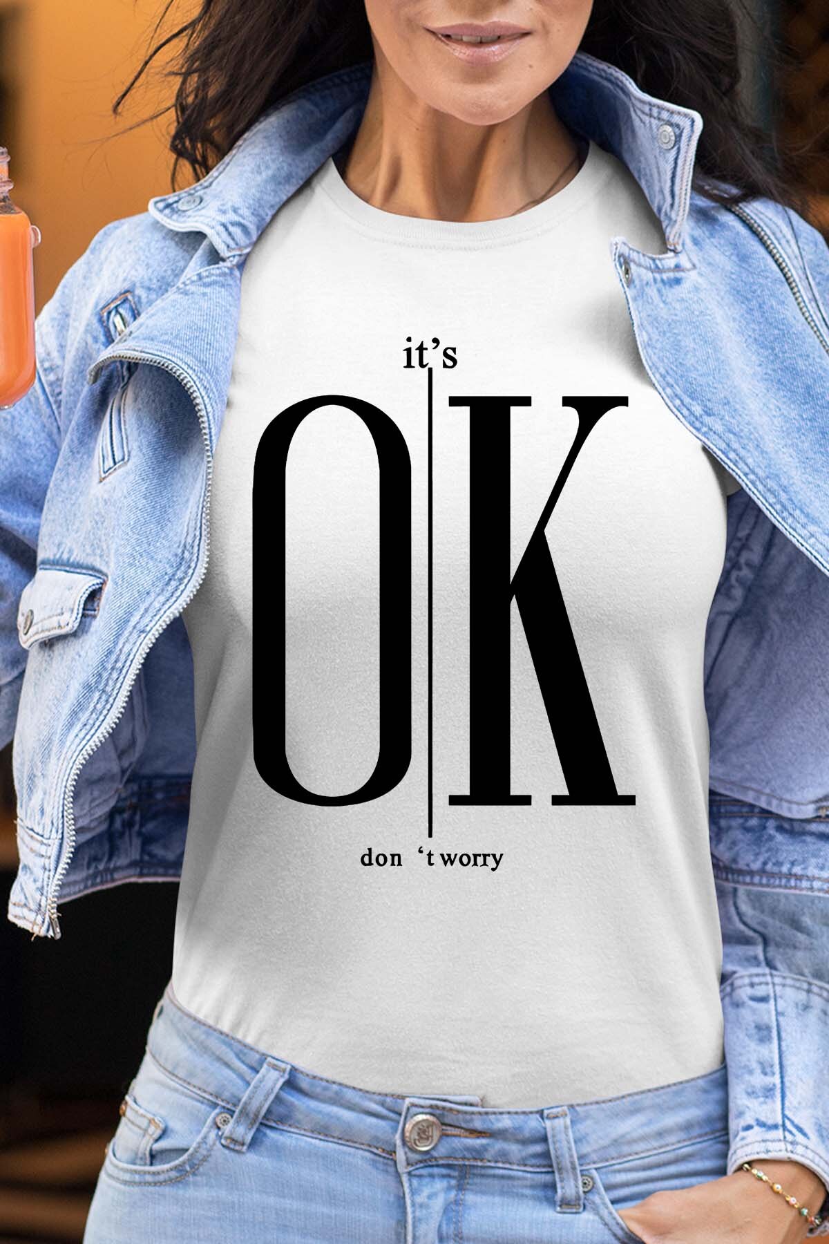 Grossiste I.A.L.D FRANCE - OK dont worry - T-shirt Femme