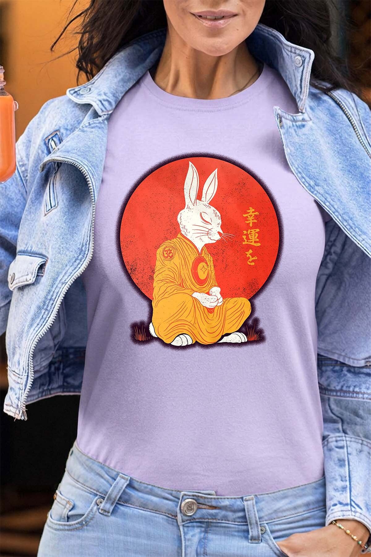 Großhändler I.A.L.D FRANCE - Meditation Rabbit - Damen T-Shirt