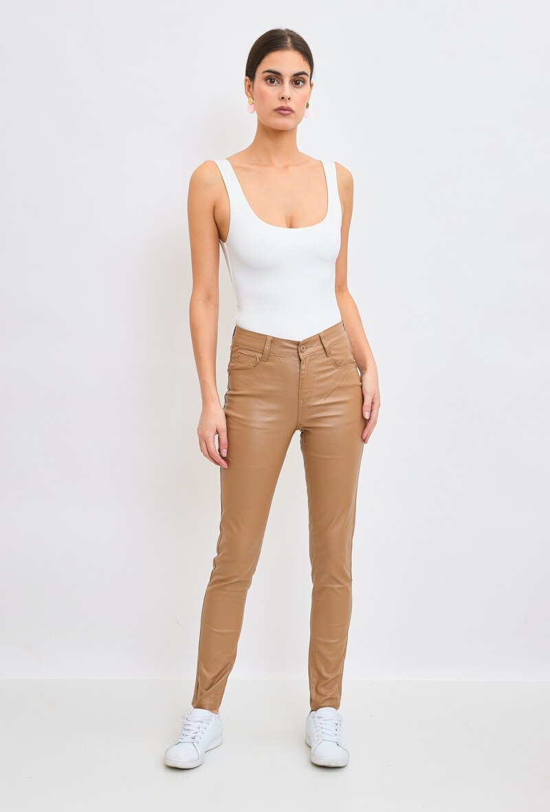 Wholesaler I Dodo - Coated slim pants