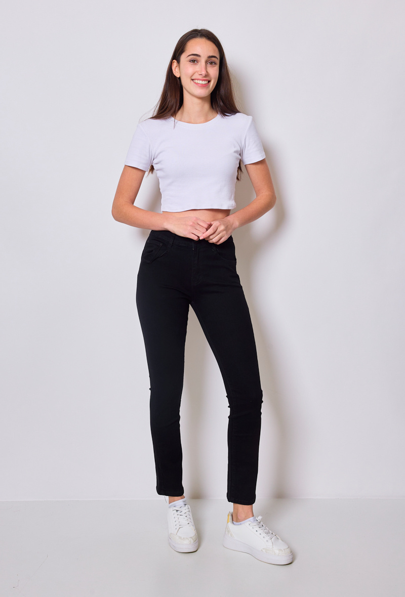 Wholesaler I Dodo - Push-up straight leg jeans