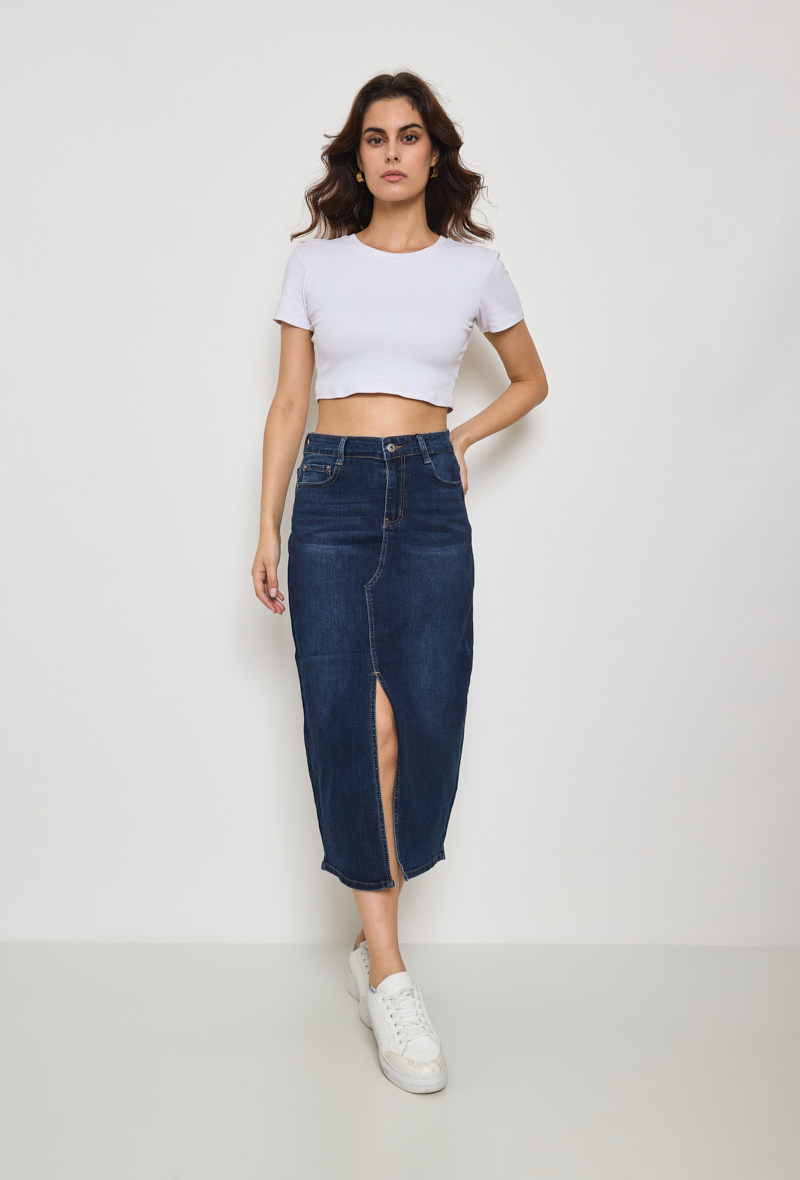 Wholesaler I Dodo - Long skirt jeans