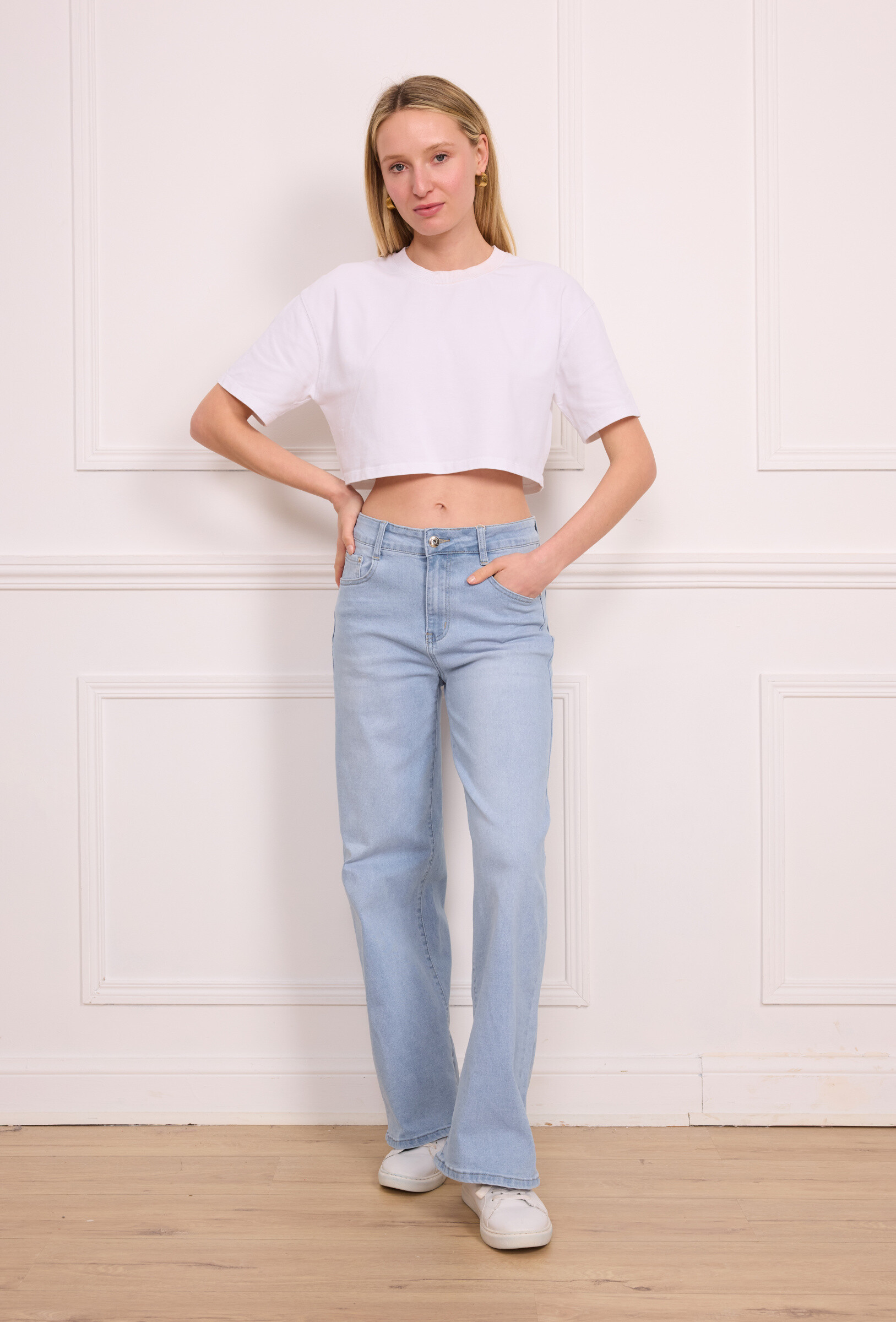 Wholesaler I Dodo - Jean wide leg