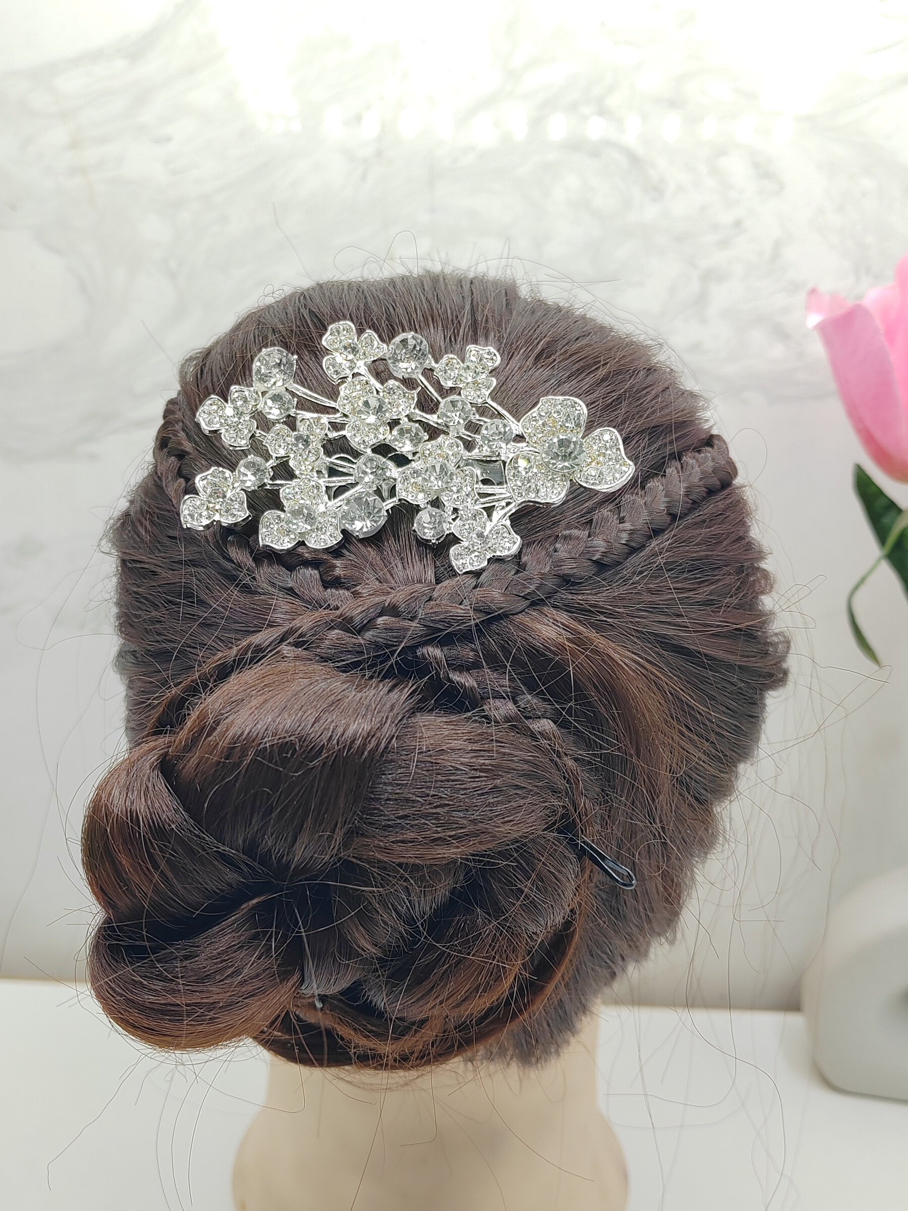Grossista I.L JOLI B - Accessorio per capelli con asta regolabile per matrimonio da sogno