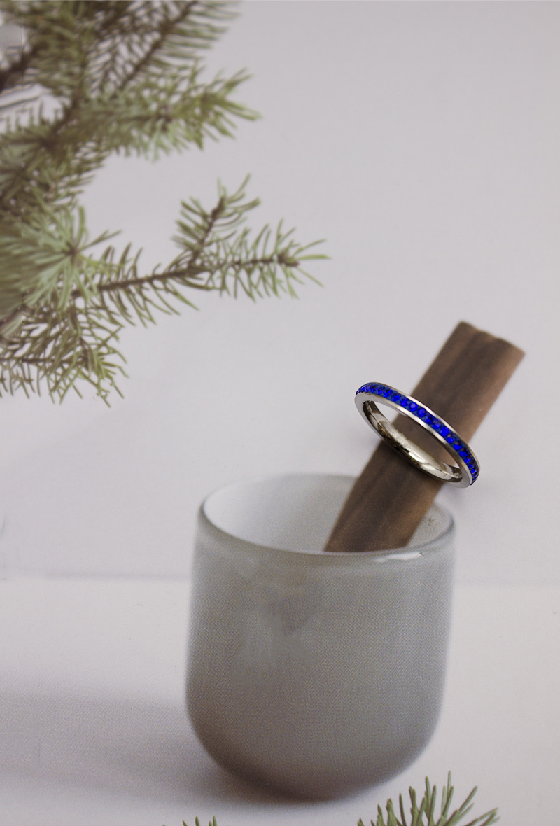 Grossiste I.L JOLI B - BAGUE EN ACIER