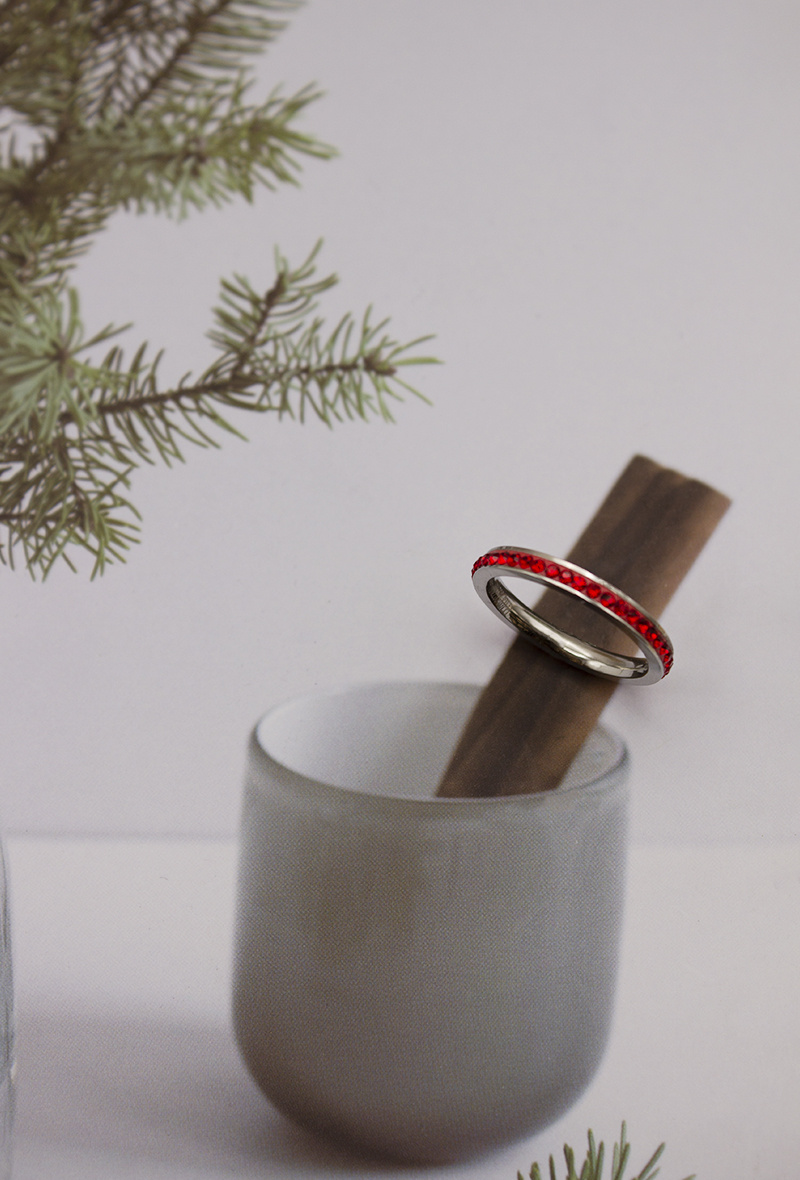 Grossiste I.L JOLI B - BAGUE EN ACIER