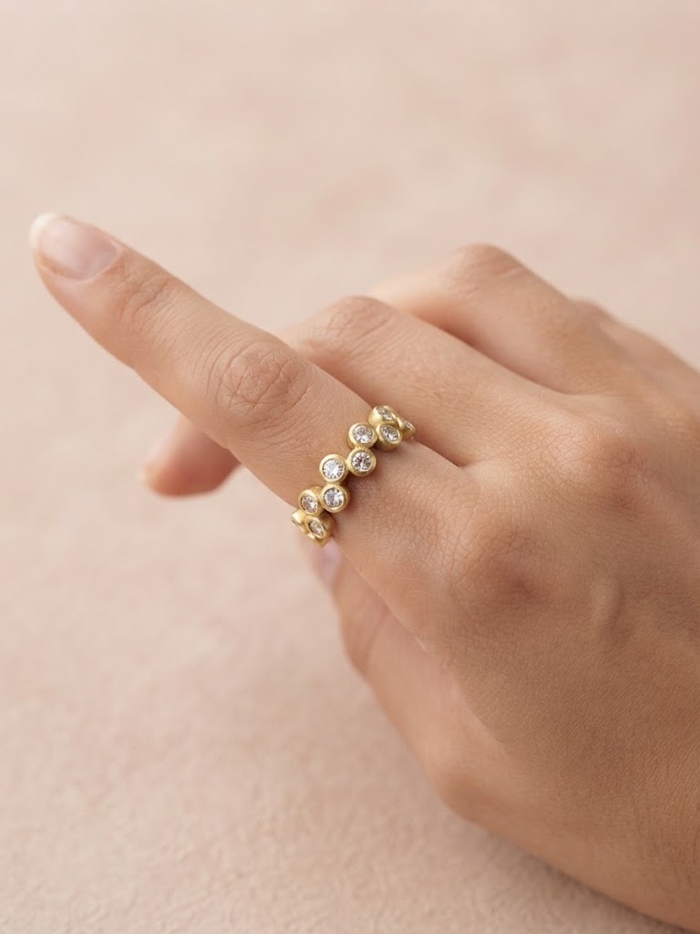Mayorista I.L JOLI B - Anillo ajustable multicolor de acero inoxidable Mayorista I.L JOLI B - Anillo ajustable multicolor de acero inoxidable