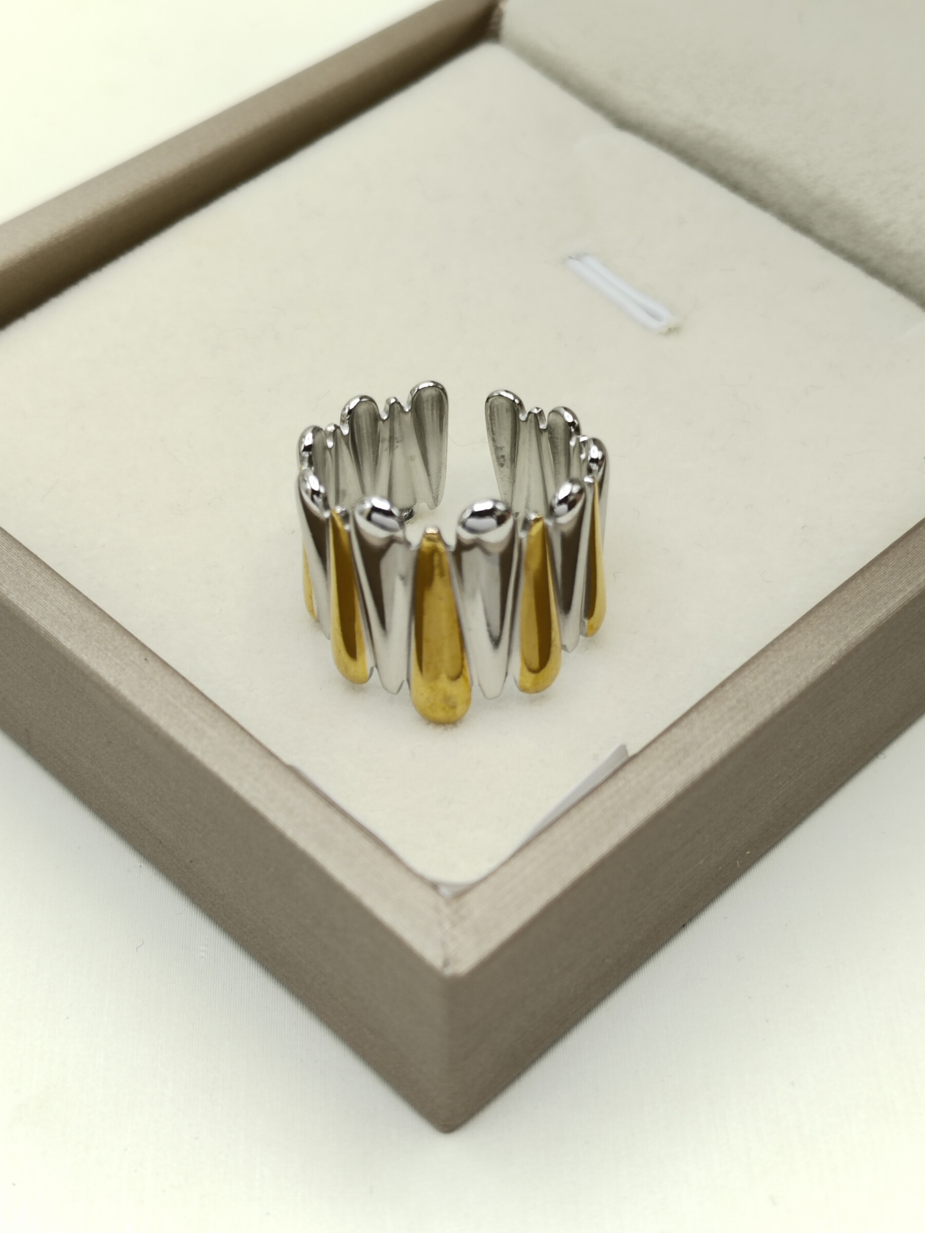 Wholesaler I.L JOLI B - Stainless steel ring