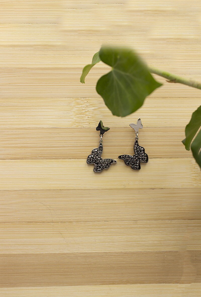 Grossiste I.L JOLI B - BOUCLE D'OREILLE ACIER INOXYDABLE