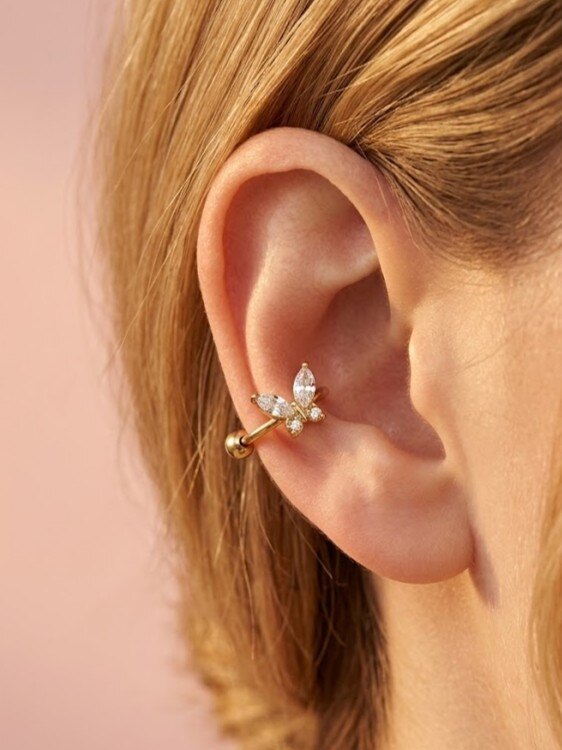 Wholesaler I.L JOLI B - Stainless steel faux ear piercing earcuff