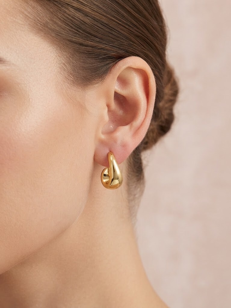 Grossiste I.L JOLI B - Boucle d'oreille en acier inoxydable