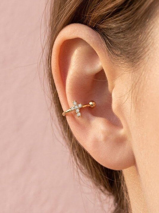 Wholesaler I.L JOLI B - Stainless steel faux ear cuff
