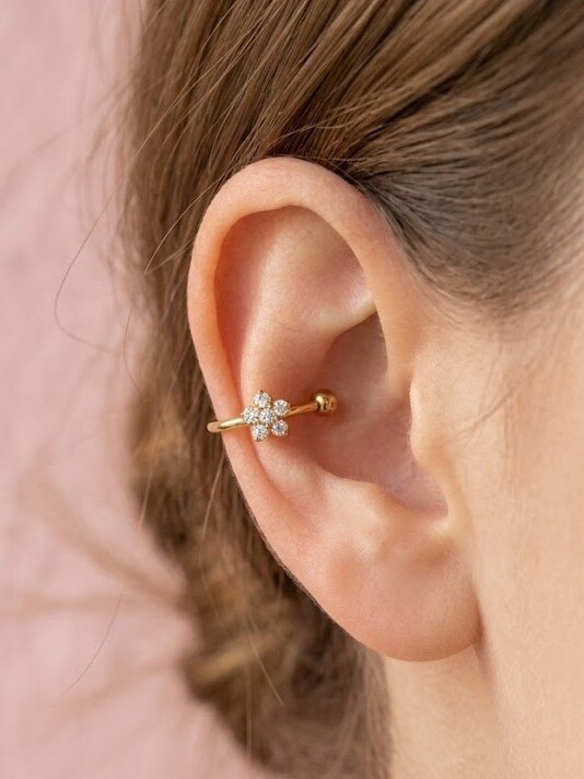 Wholesaler I.L JOLI B - Stainless steel faux ear cuff