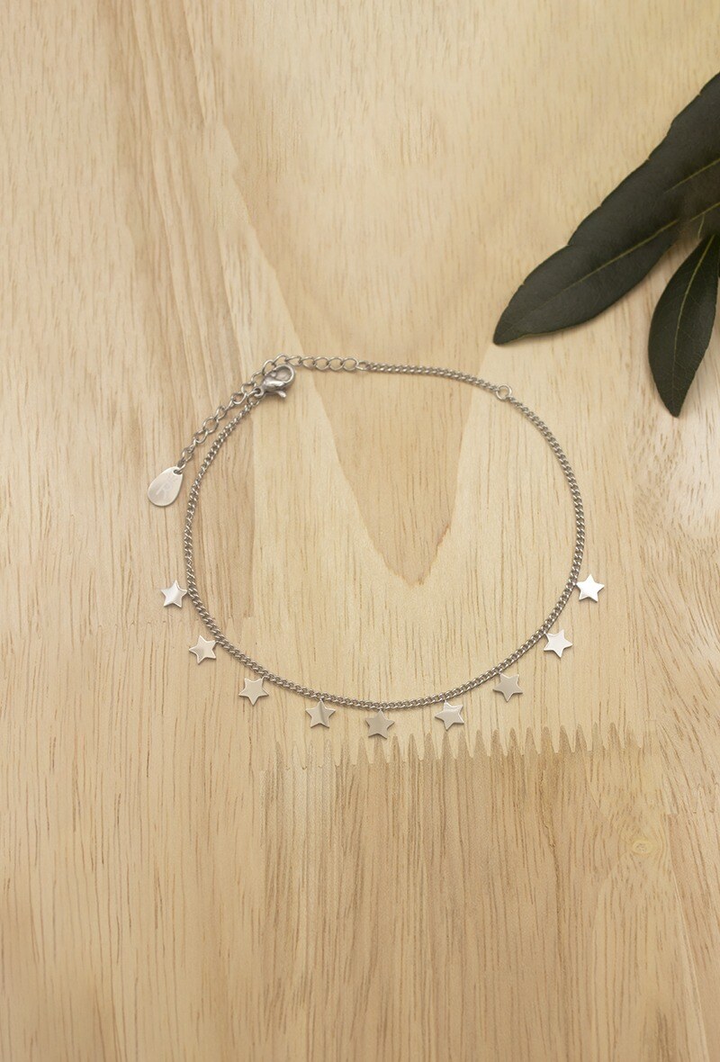 Grossiste I.L JOLI B - Bracelet et chaine de cheville en acier inoxydable
