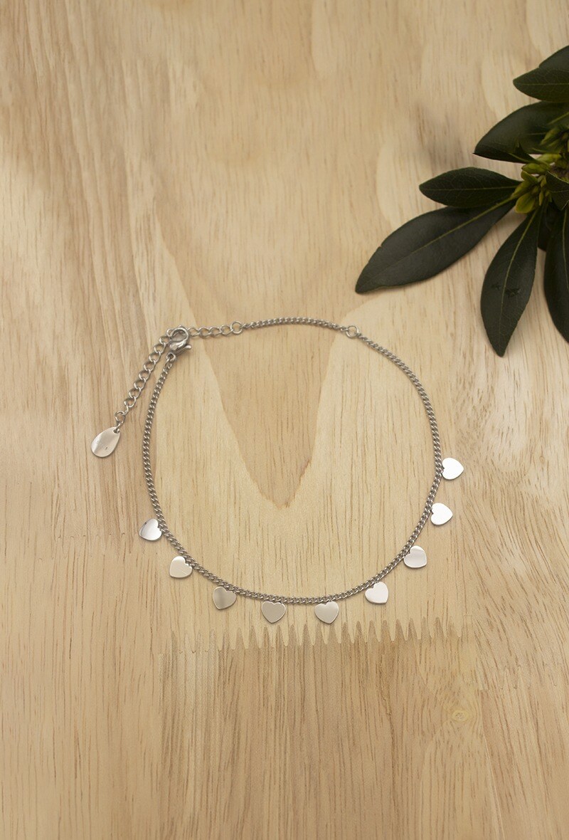 Grossiste I.L JOLI B - BRACELET ET CHAINE DE CHEVILLE EN ACIER INOXYDABLE