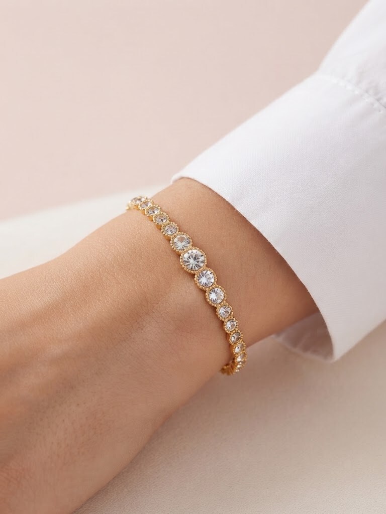Grossiste I.L JOLI B - Bracelet jonc en acier inoxydable