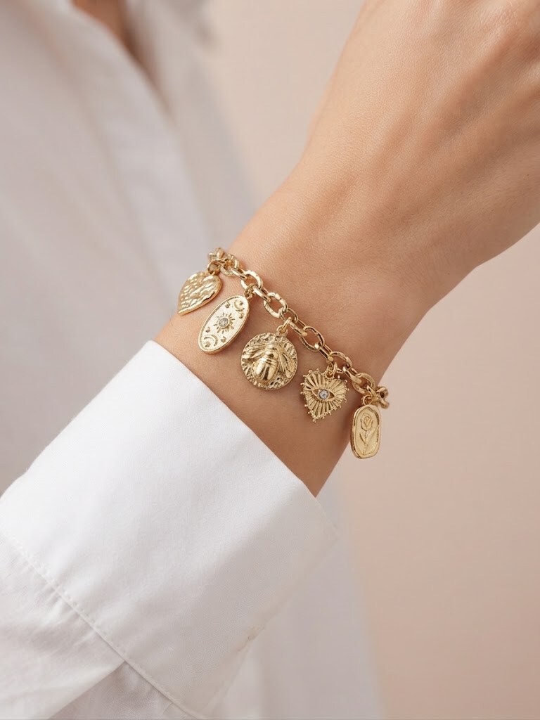 Grossiste I.L JOLI B - Bracelet jonc en acier inoxydable