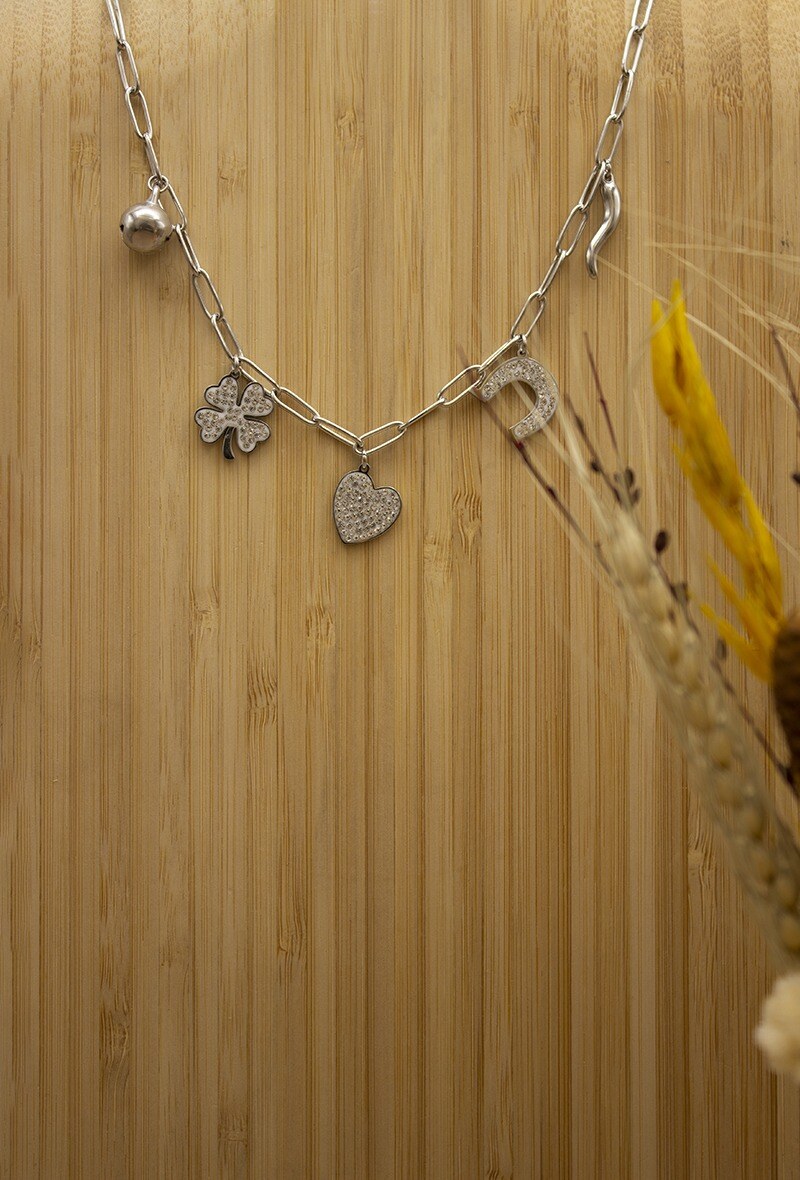 Grossiste I.L JOLI B - COLLIER EN ACIER INOXYDABLE