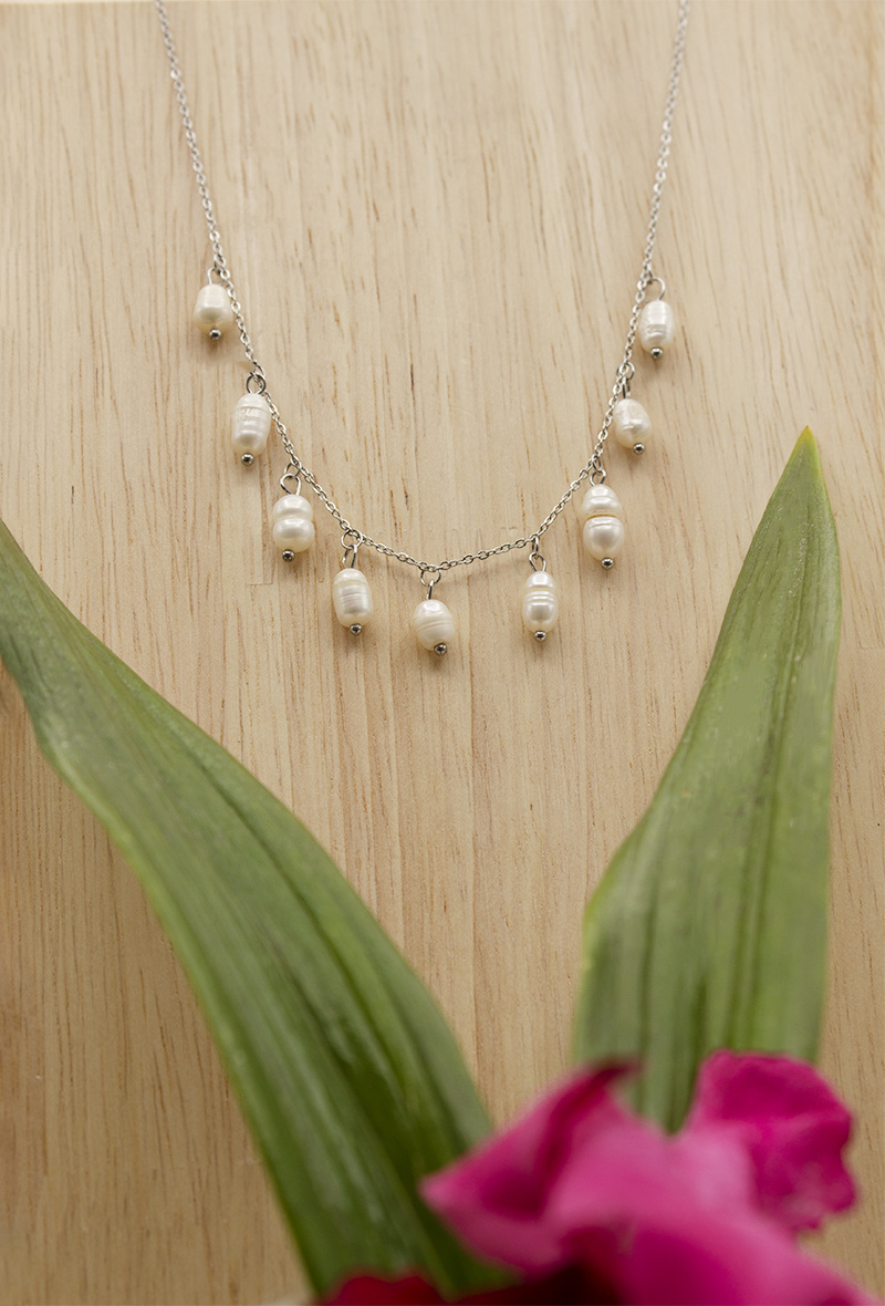 Grossiste I.L JOLI B - COLLIER EN ACIER INOXYDABLE
